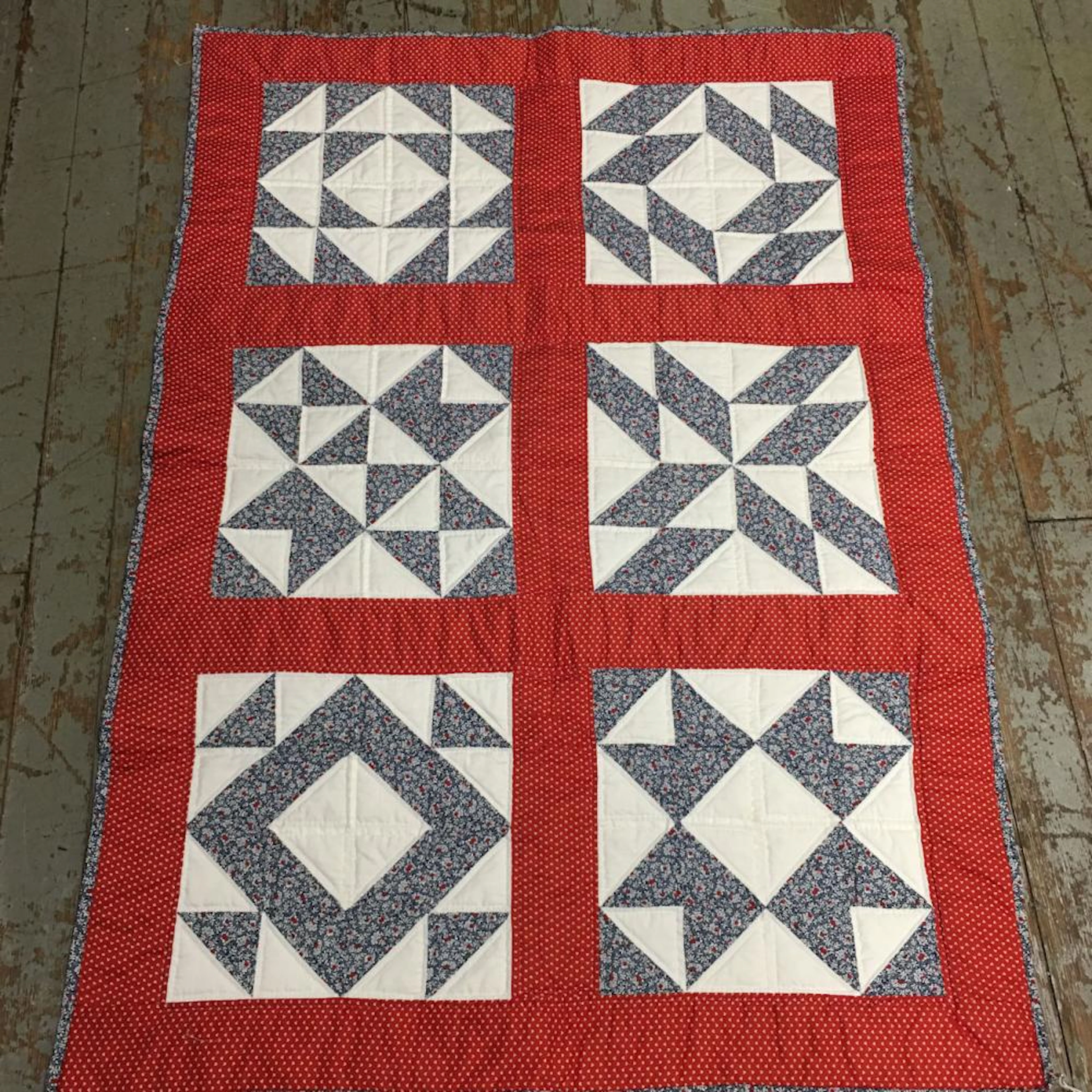 Red, White & Blue Quilt