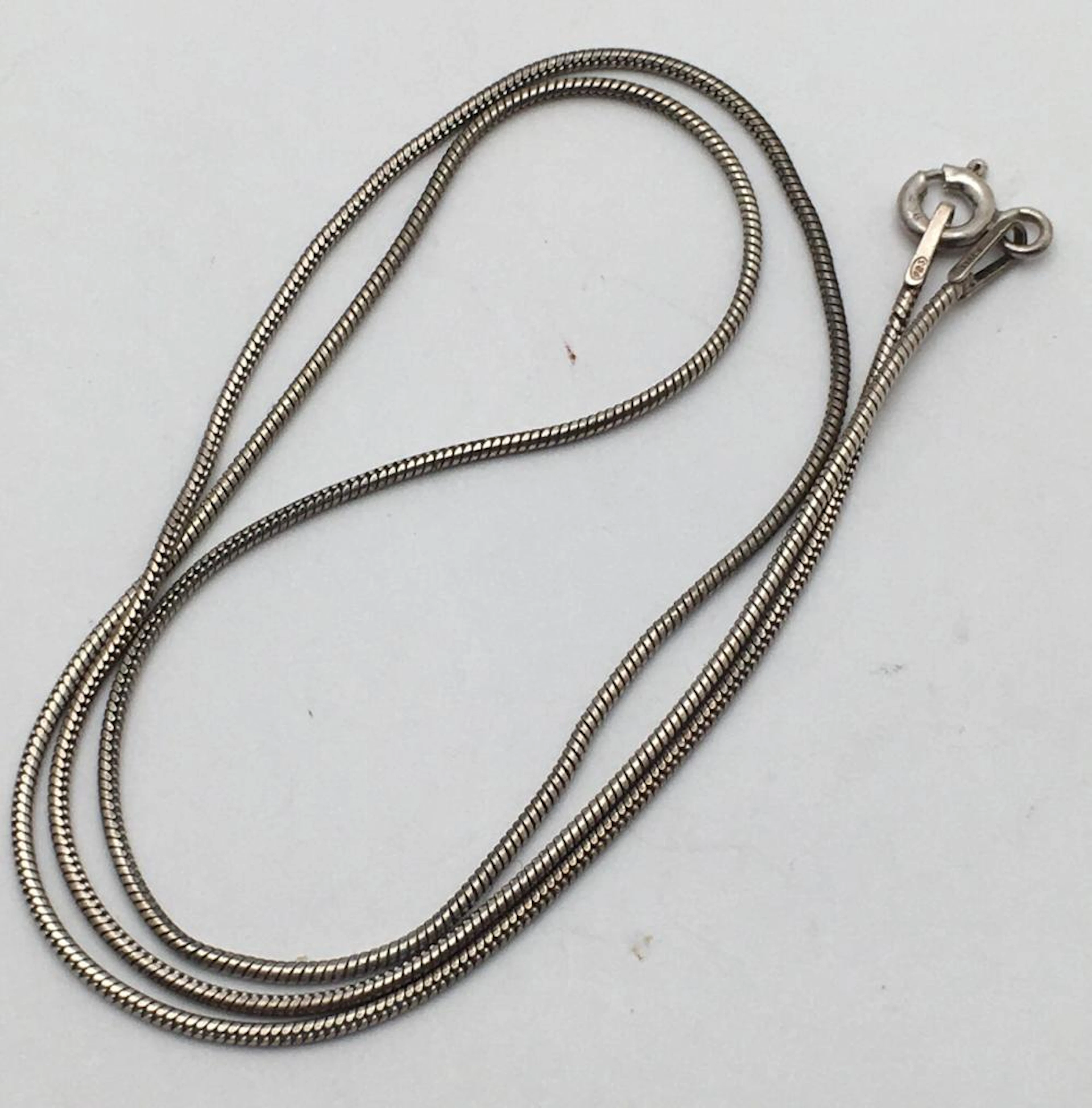 Sterling Silver Italian Necklace
