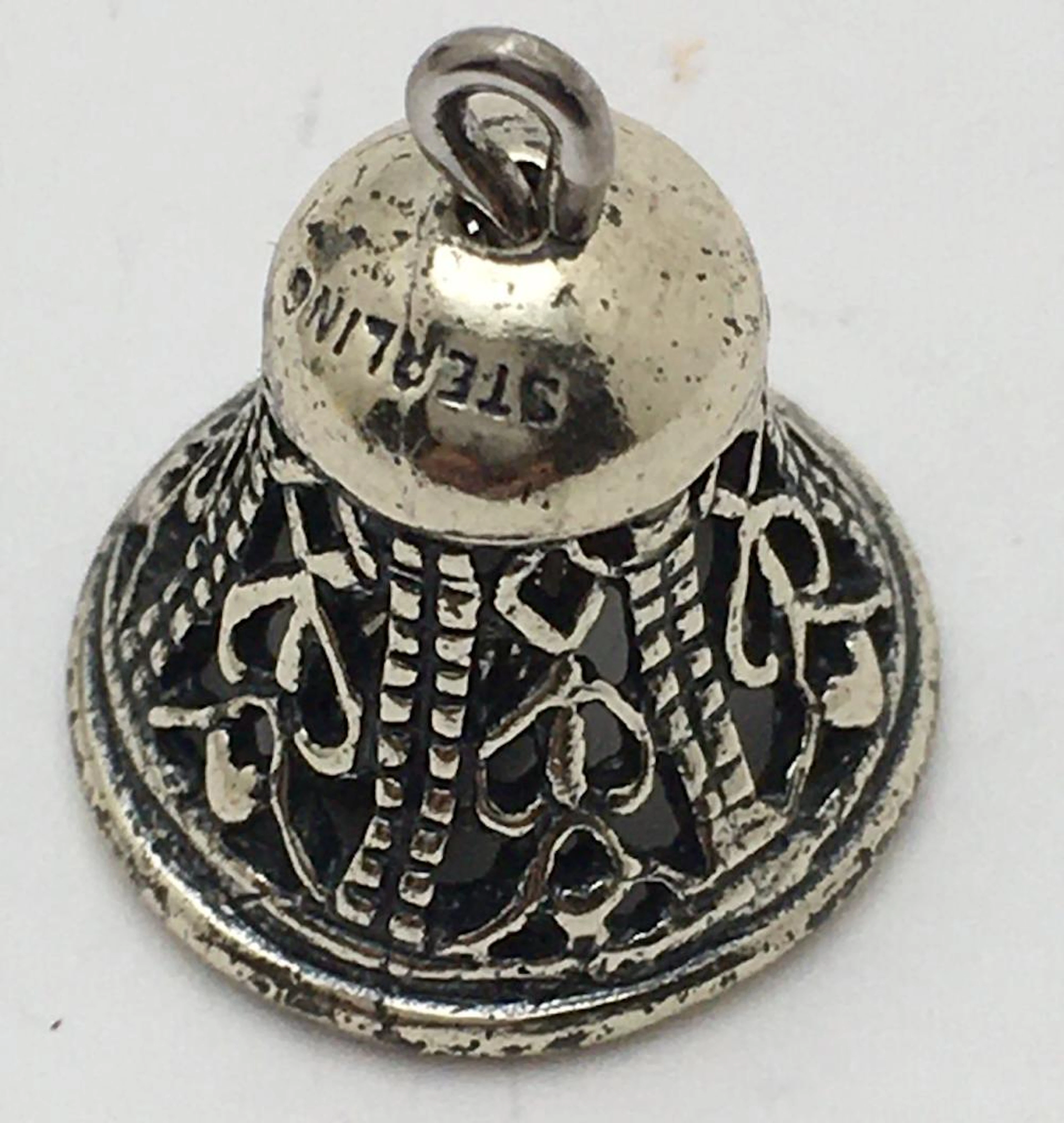 Sterling Silver Bell Charm