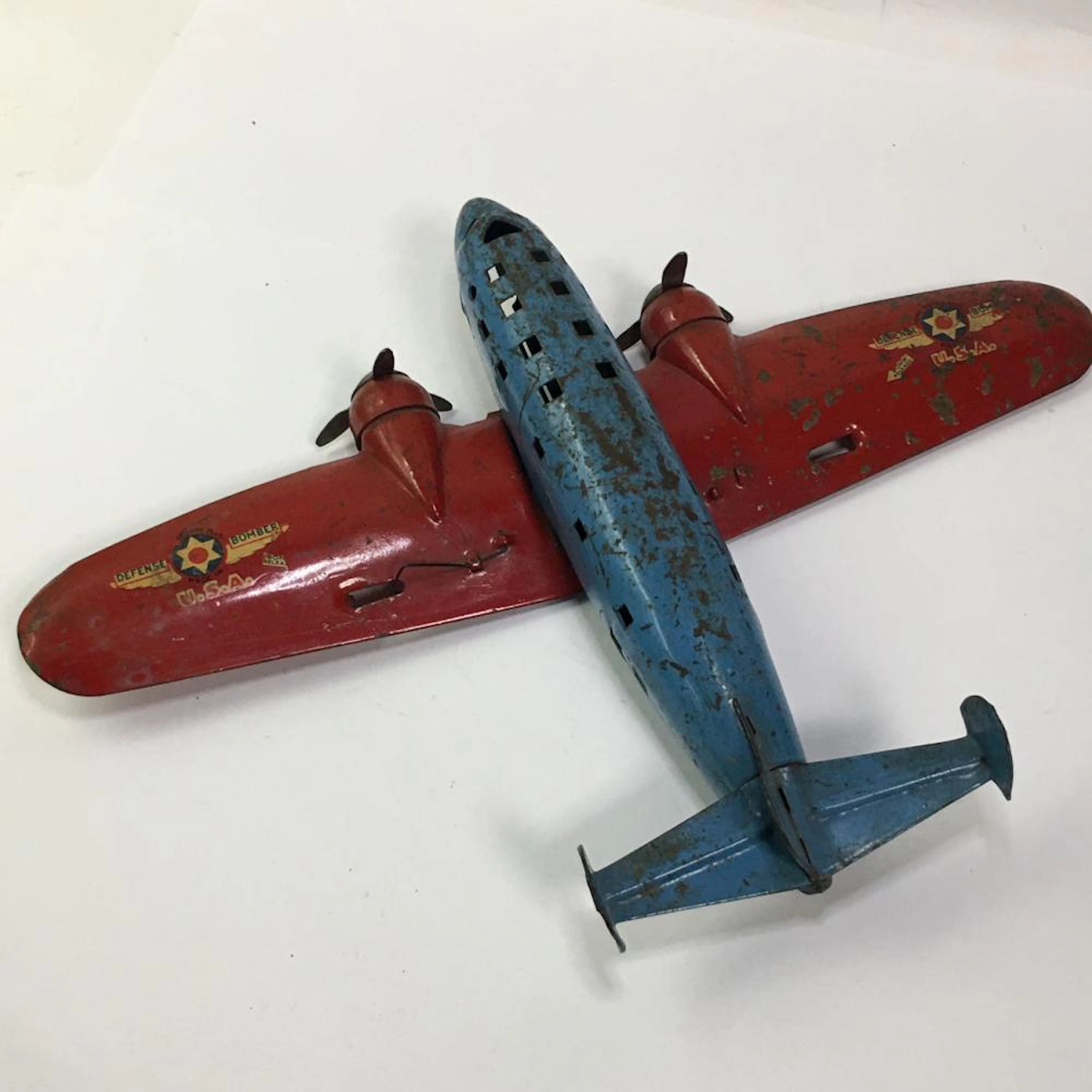Wyandotte Defense Bomber Toy Airplane