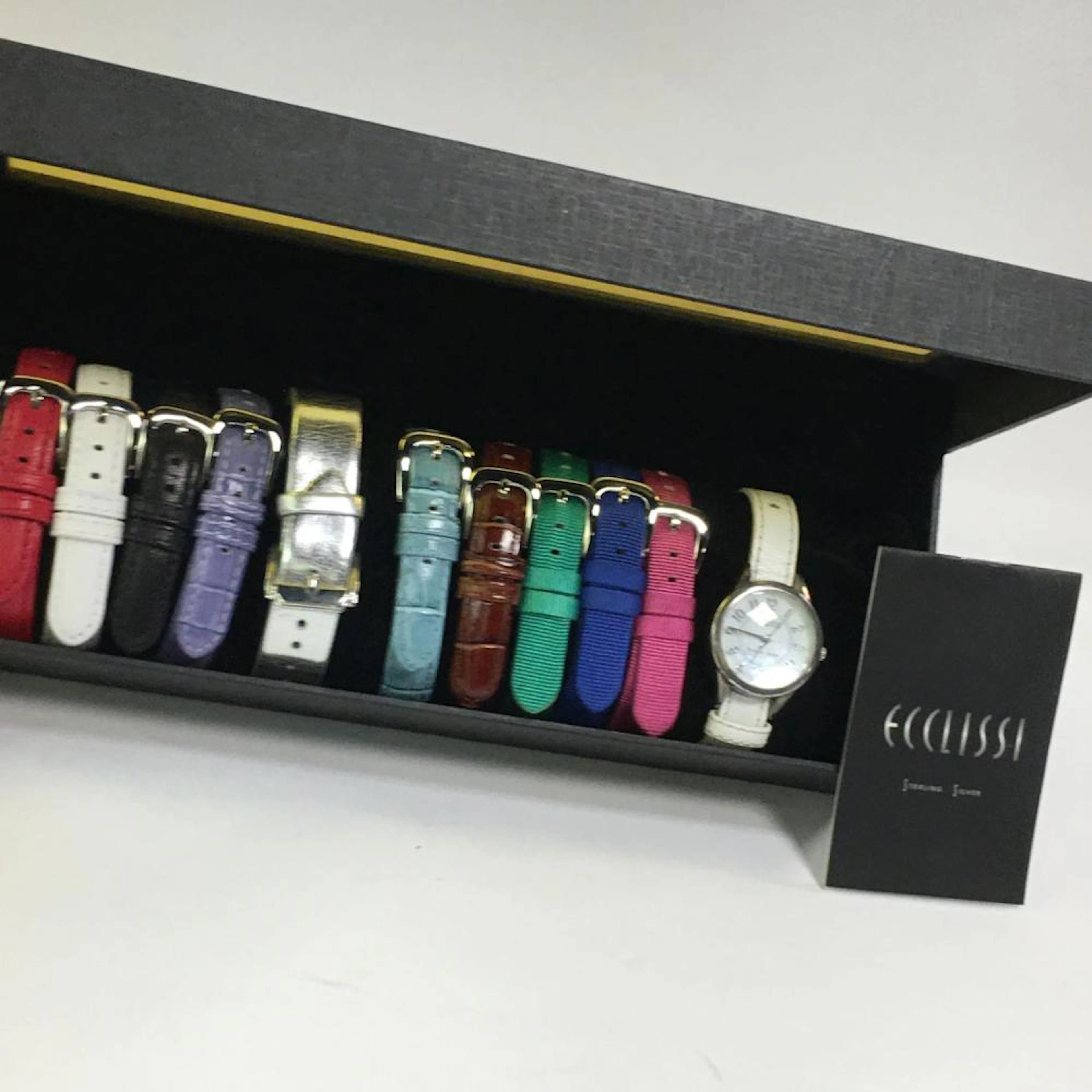Ecclissi Watch W Mop Dial & Interchangeable Bands