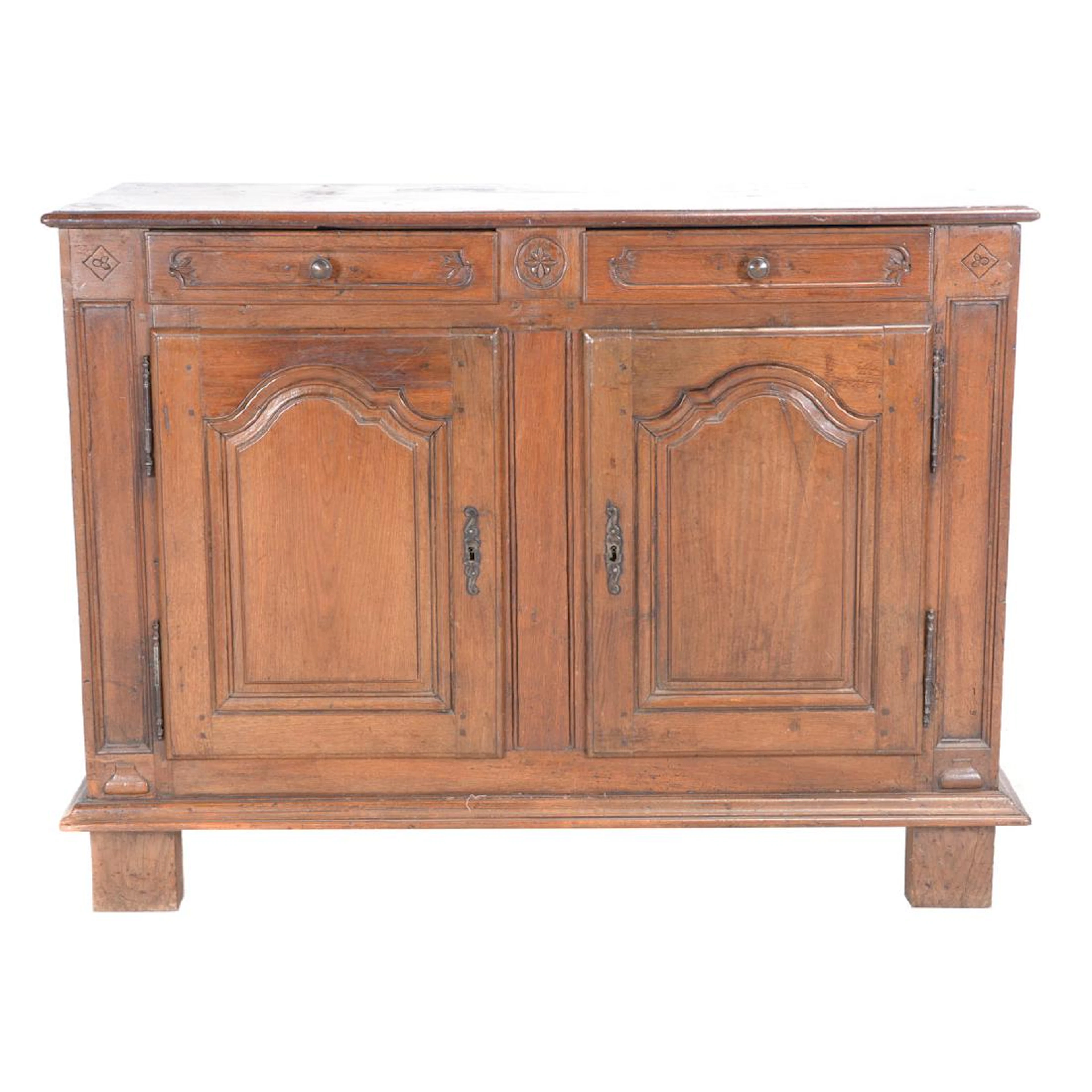 Louis XV Walnut Buffet, First Half 18th Century and