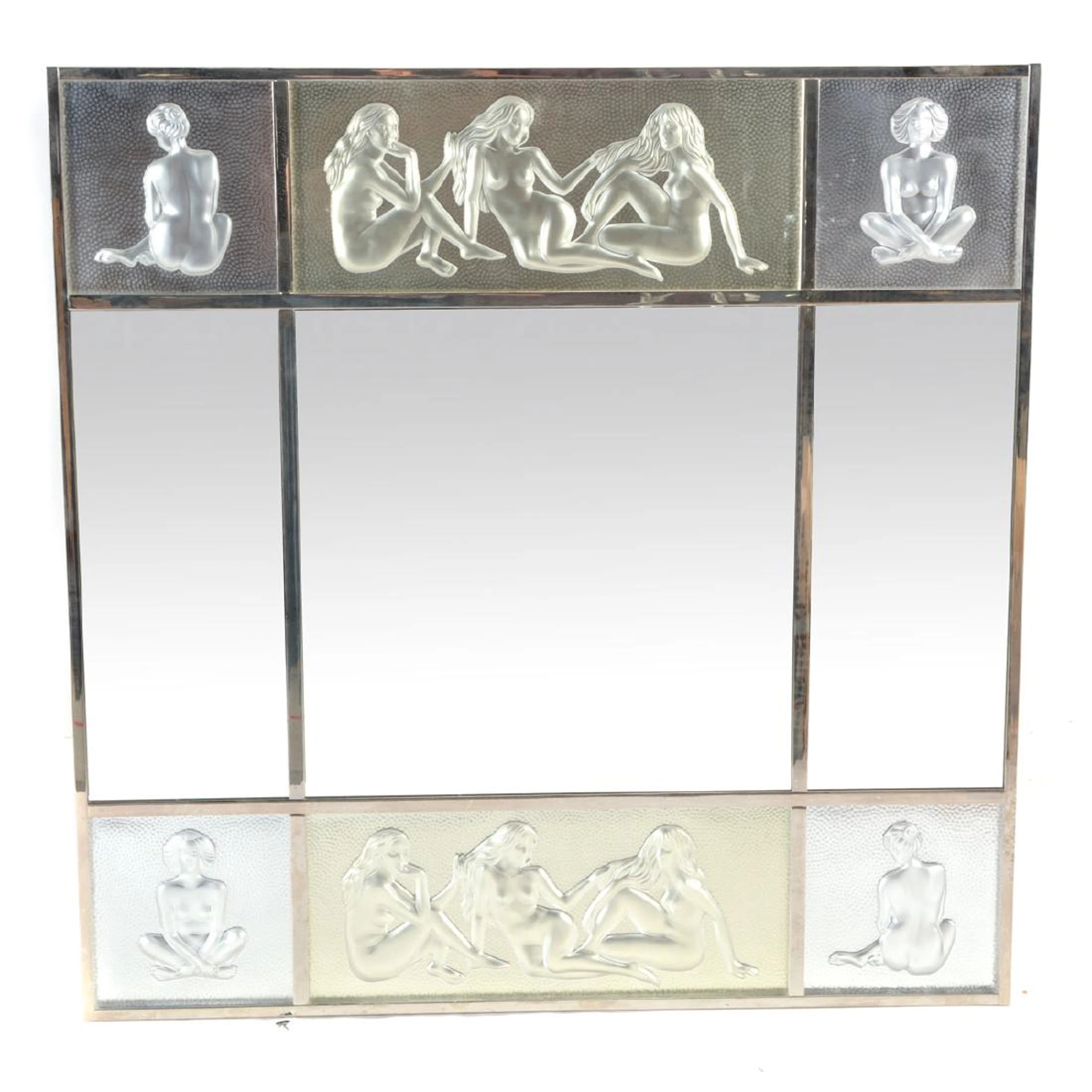 Lalique "Miroir Les Causeuses"