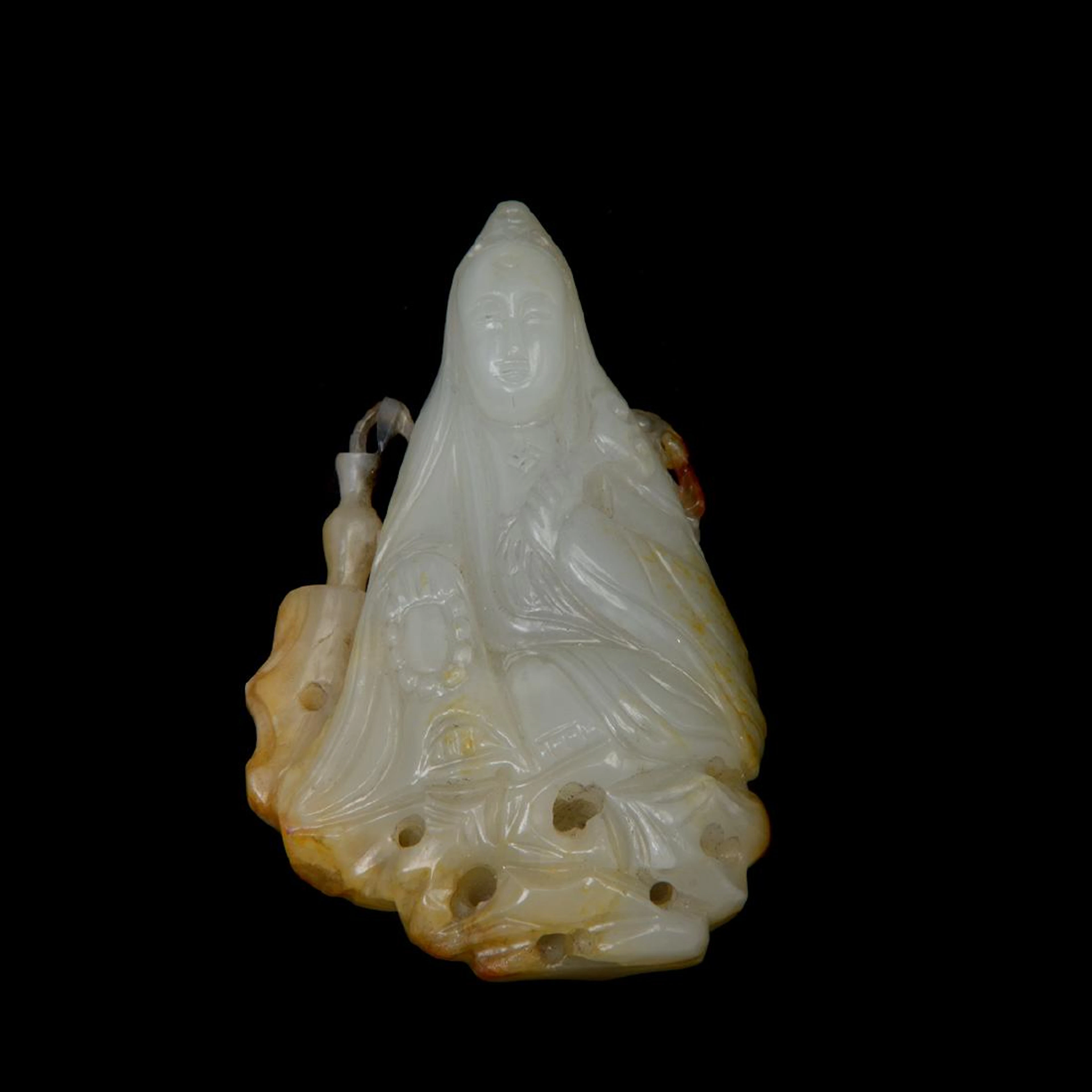 White Jade Pendant of Guanyin