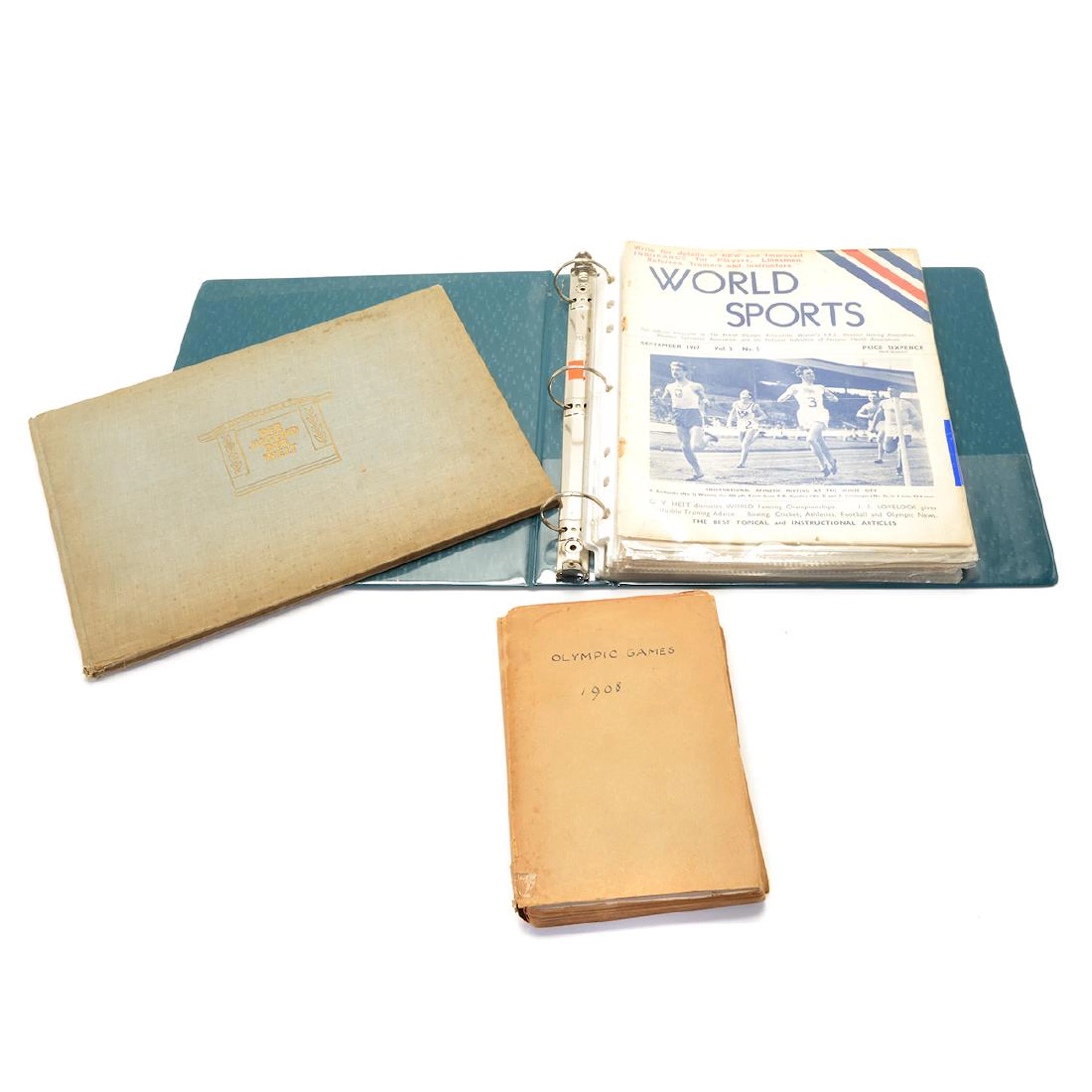 Collection of Olympic Books and World Sport Magazines
