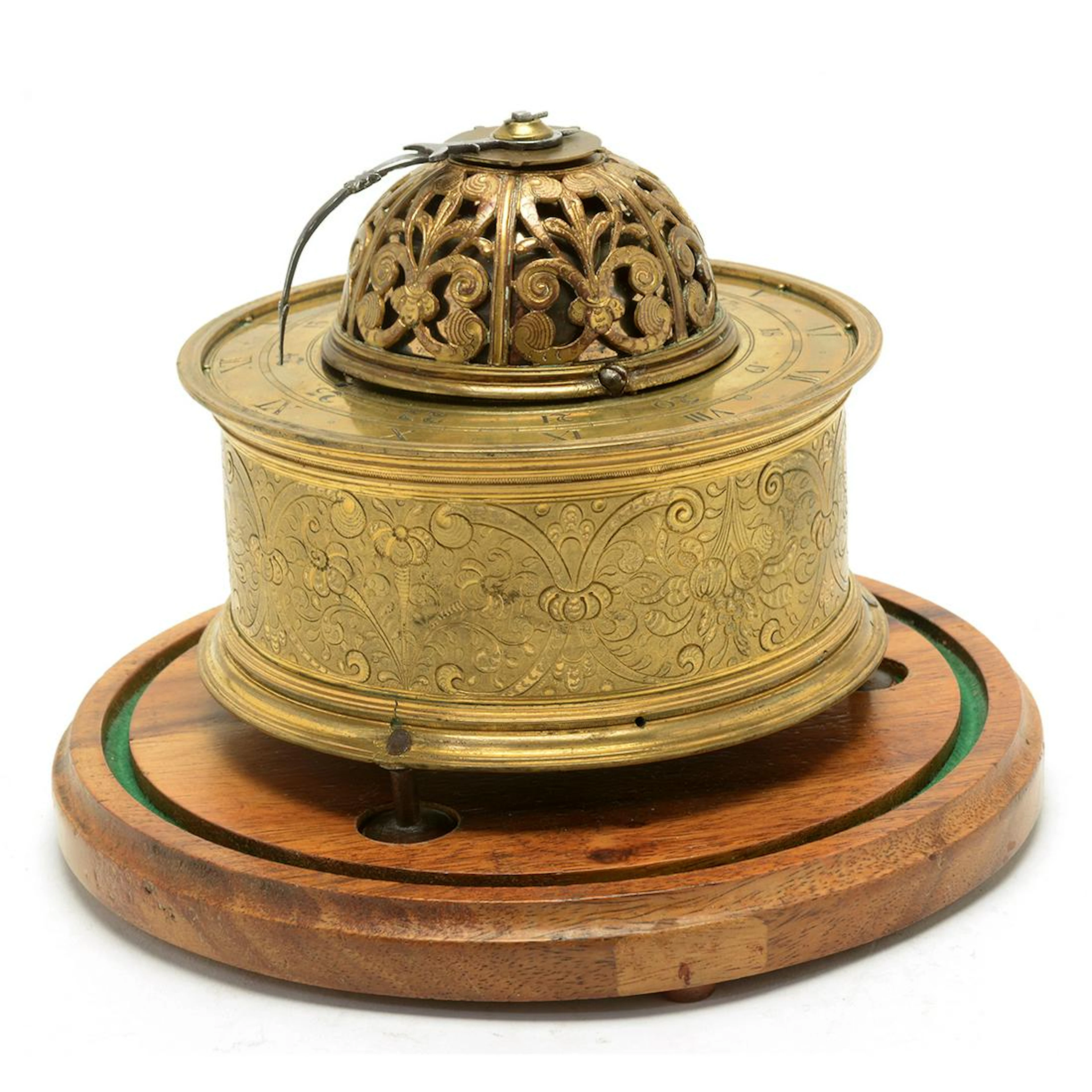 Renaissance-Style Table Clock and Sundial.