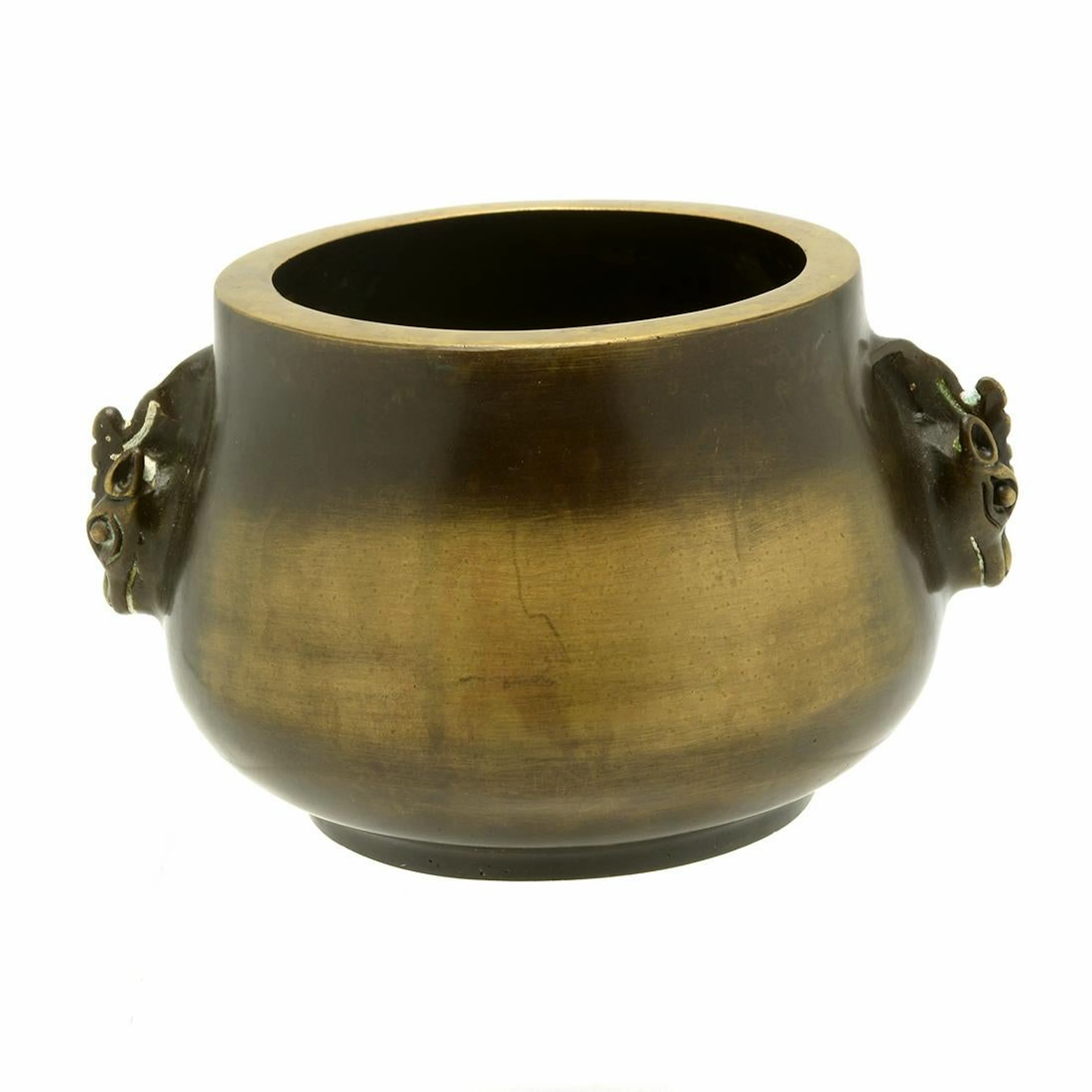 Chinese Bronze Incense Burner Signed "Yu Tang Qing Wan"