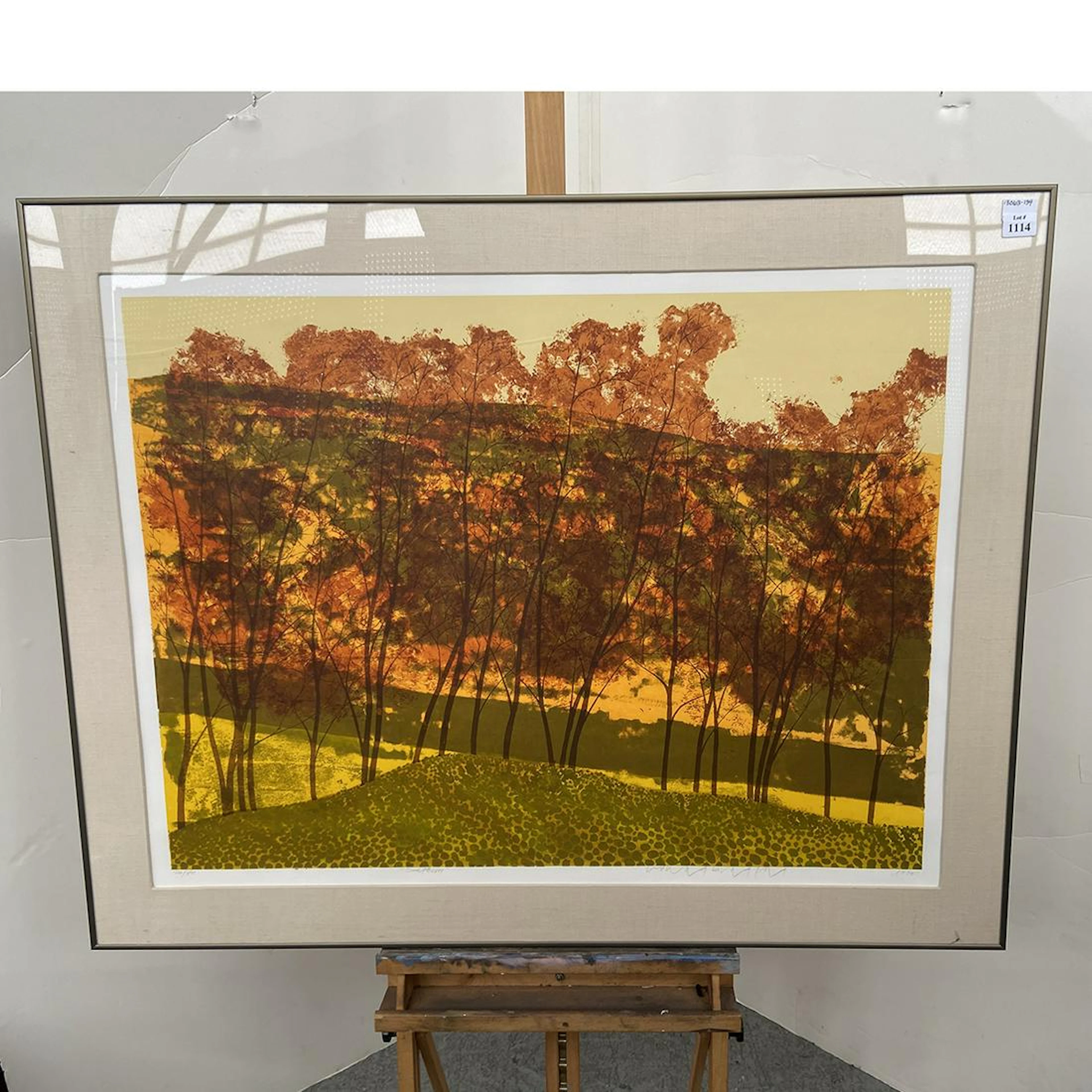 Framed Lithograph,