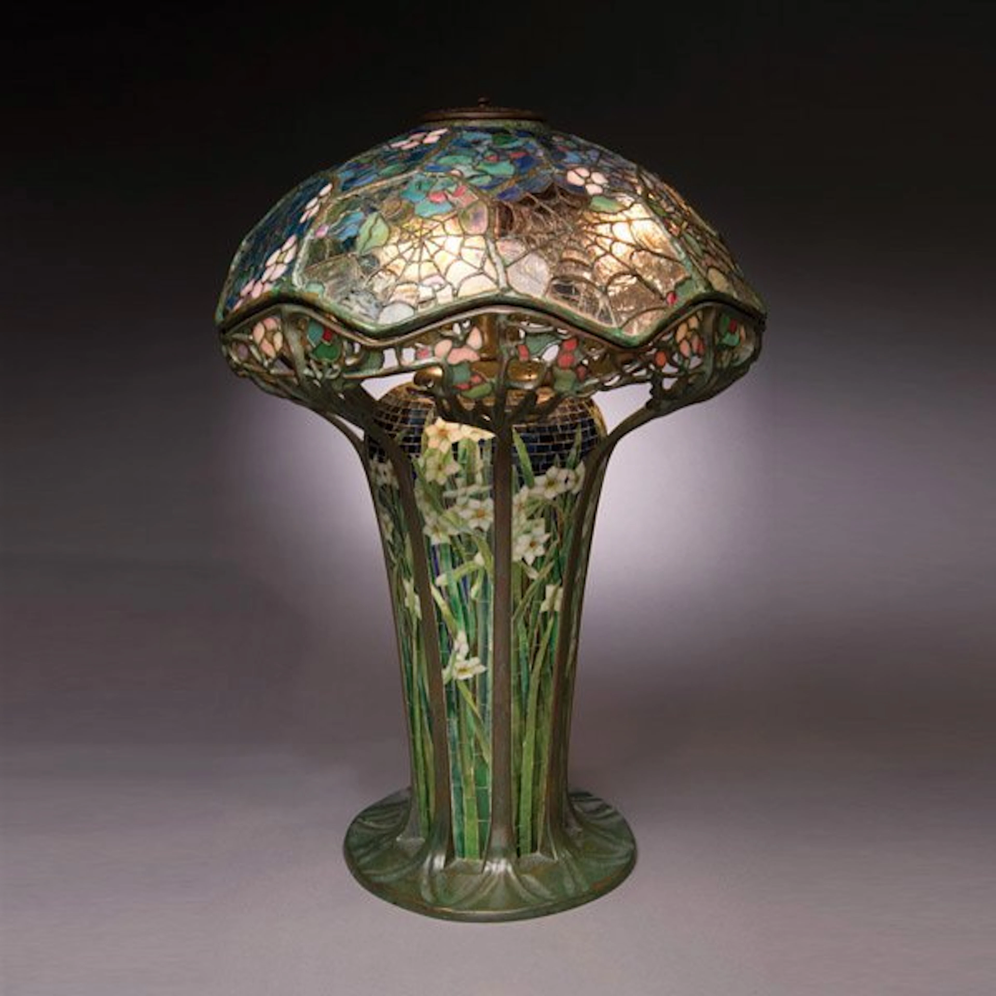 Tiffany Studios Cobweb Table Lamp