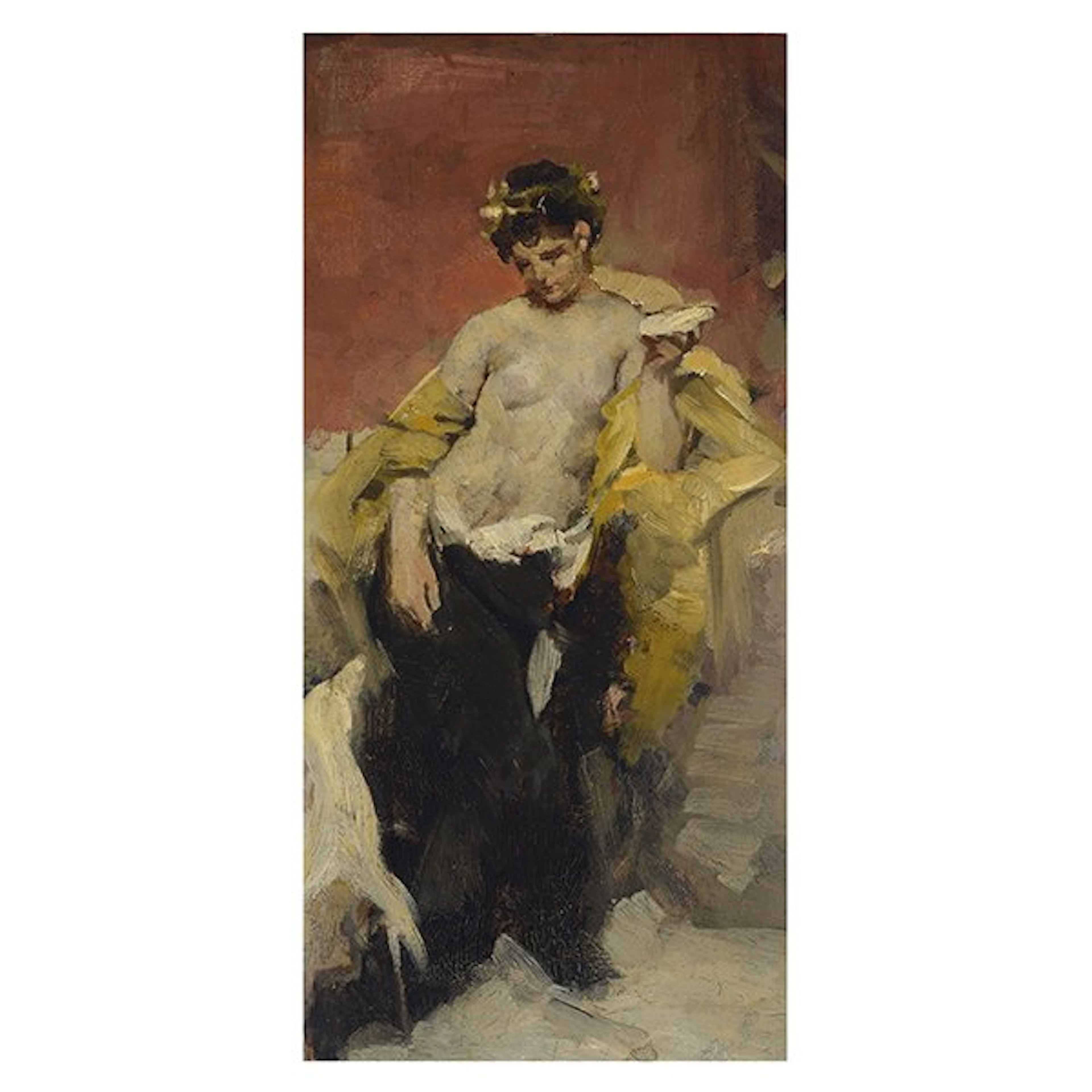German School Noi Felact oil on panel