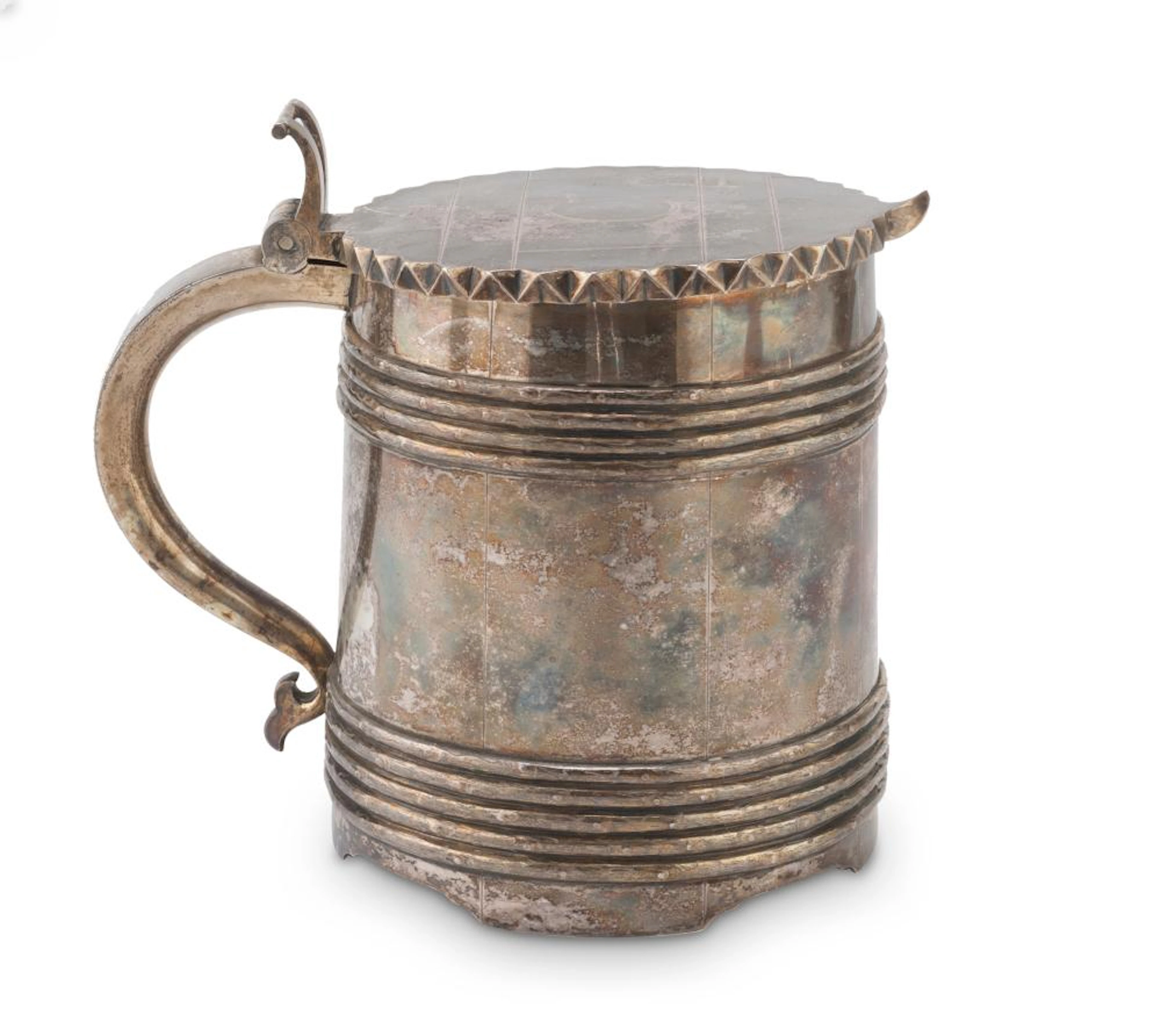 SILVER TANKARD ST.PETERSBURG 1866