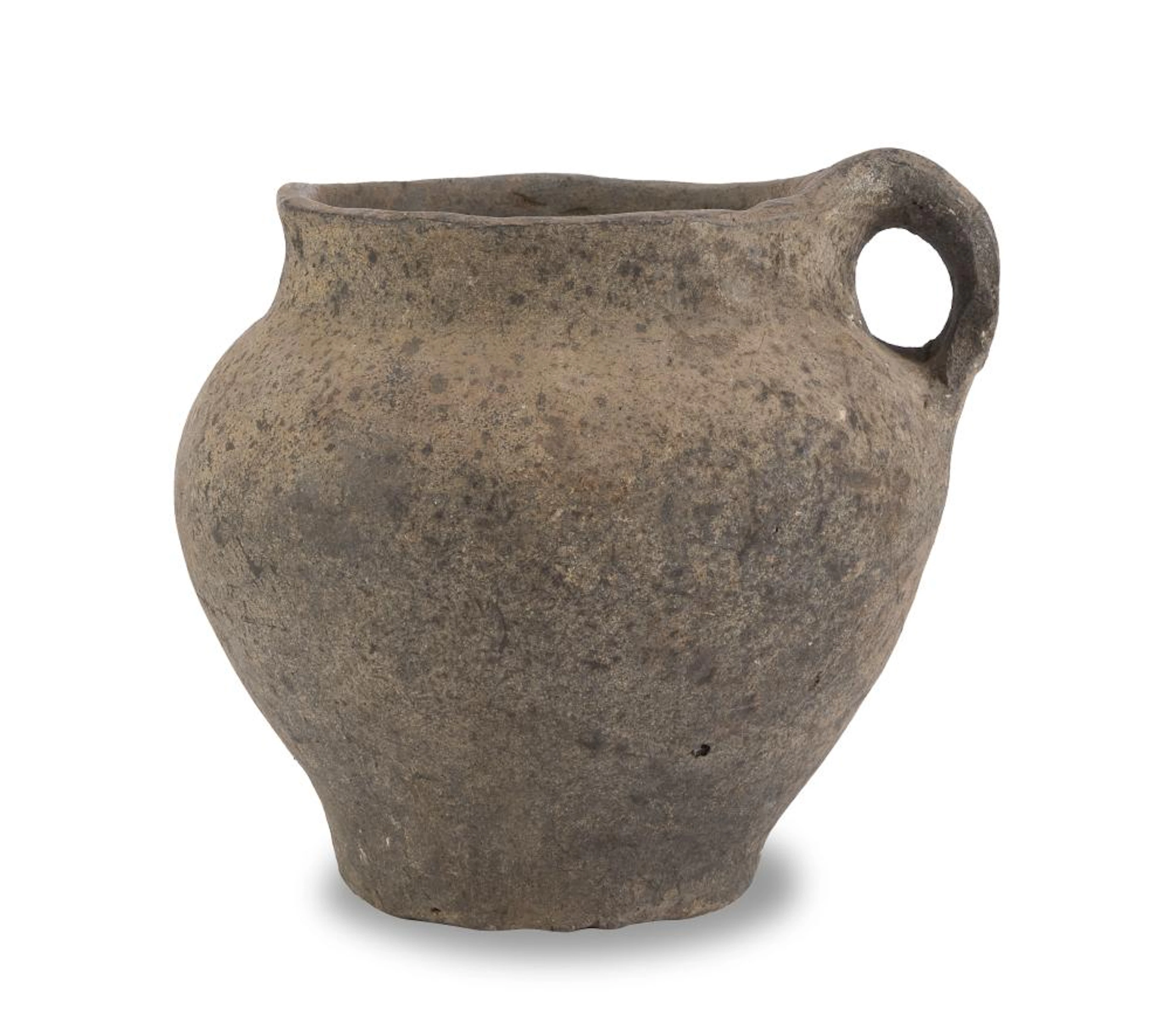 ETRUSCAN SINGLE-HANDLED OLLA 7TH CENTURY BC
