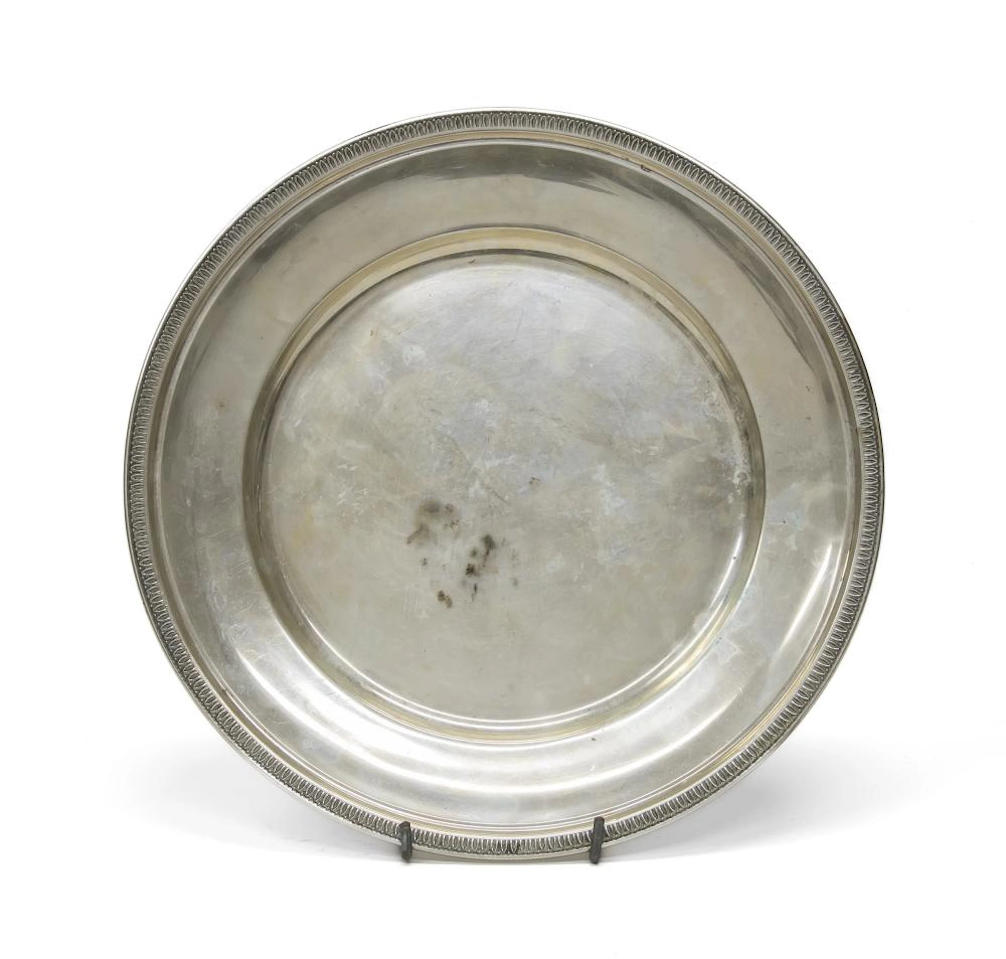 SILVER PLATE, PALERMO, LATE 20TH CENTURY