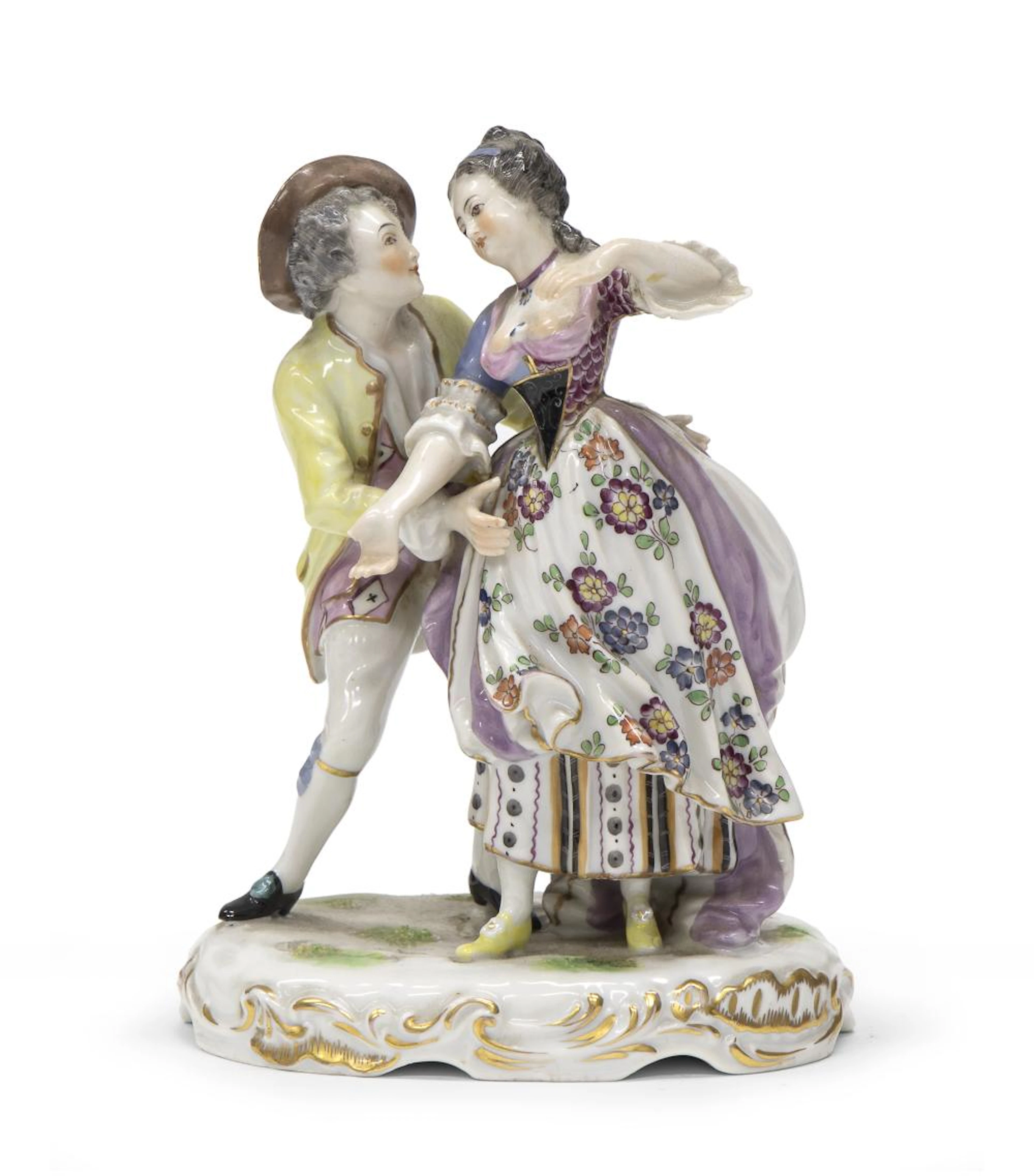PORCELAIN GROUP, GINORI, LATE 19TH CENTURY