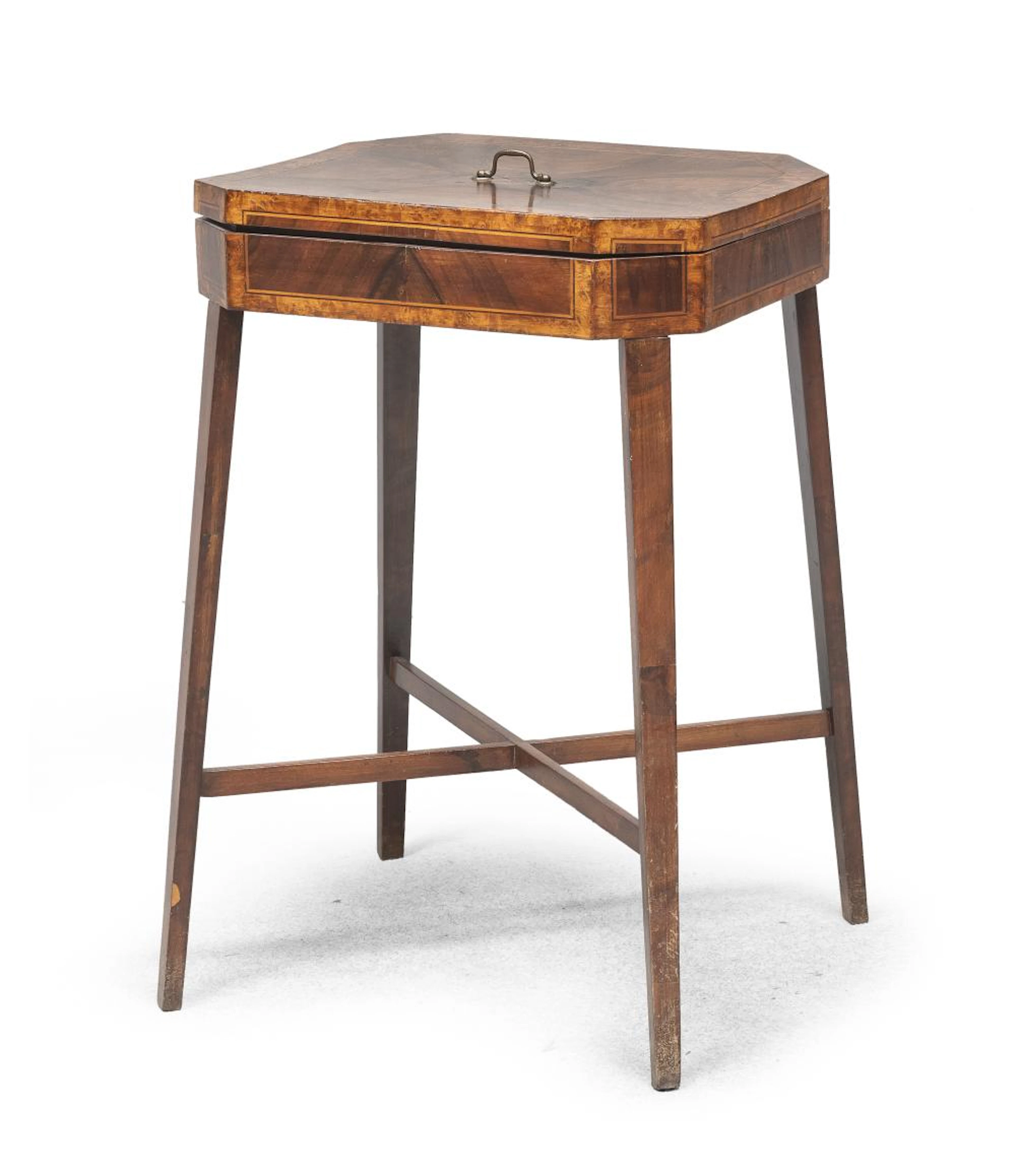 WORK TABLE, LATE 19TH CENTURY