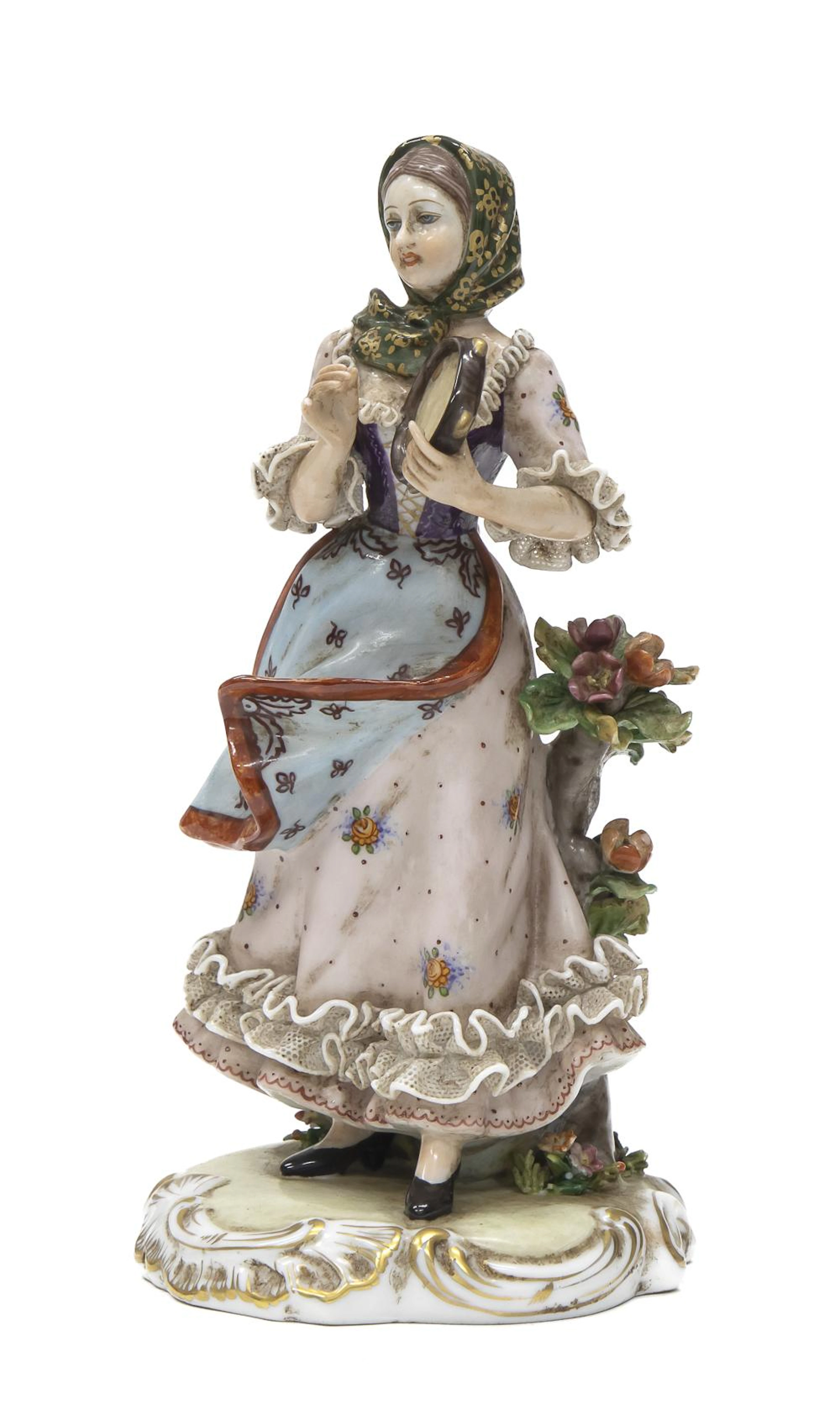PORCELAIN SCULPTURE, GINORI EARLY 20TH CENTURY