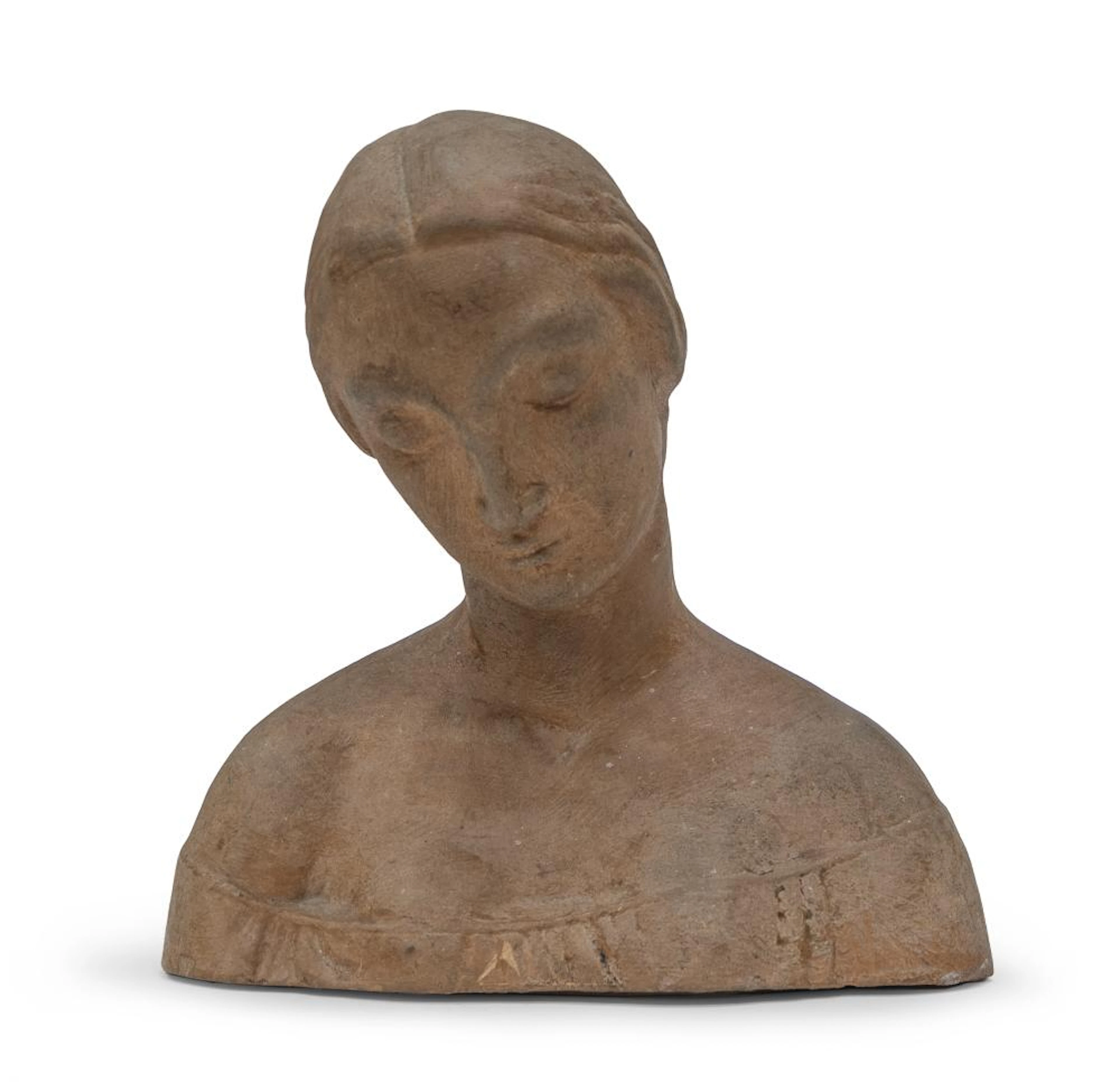 TERRACOTTA BUST, EARLY 20TH CENTURY