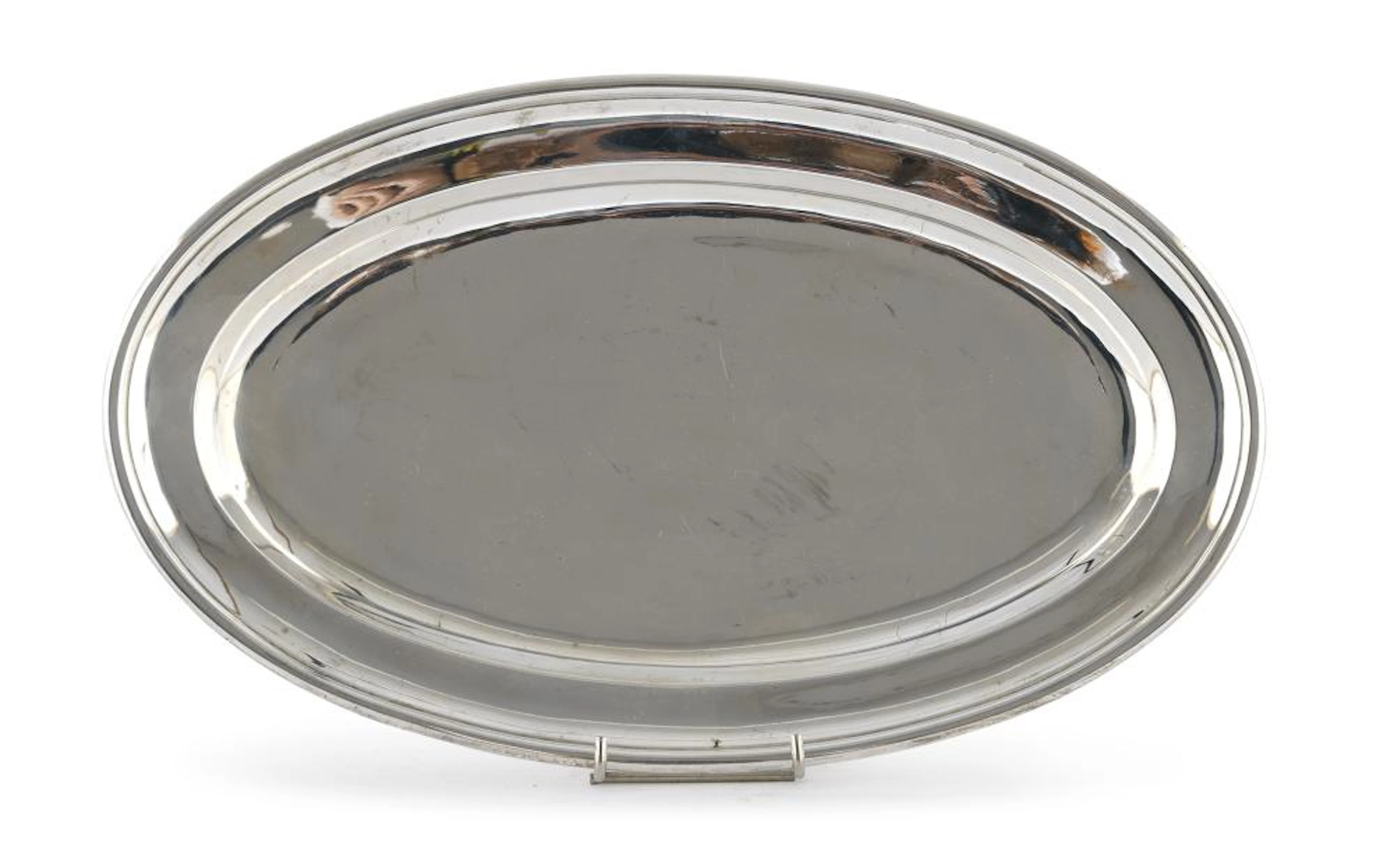 SILVER TRAY, KINGDOM OF SARDINIA TURIN, MID 19TH CENTURY