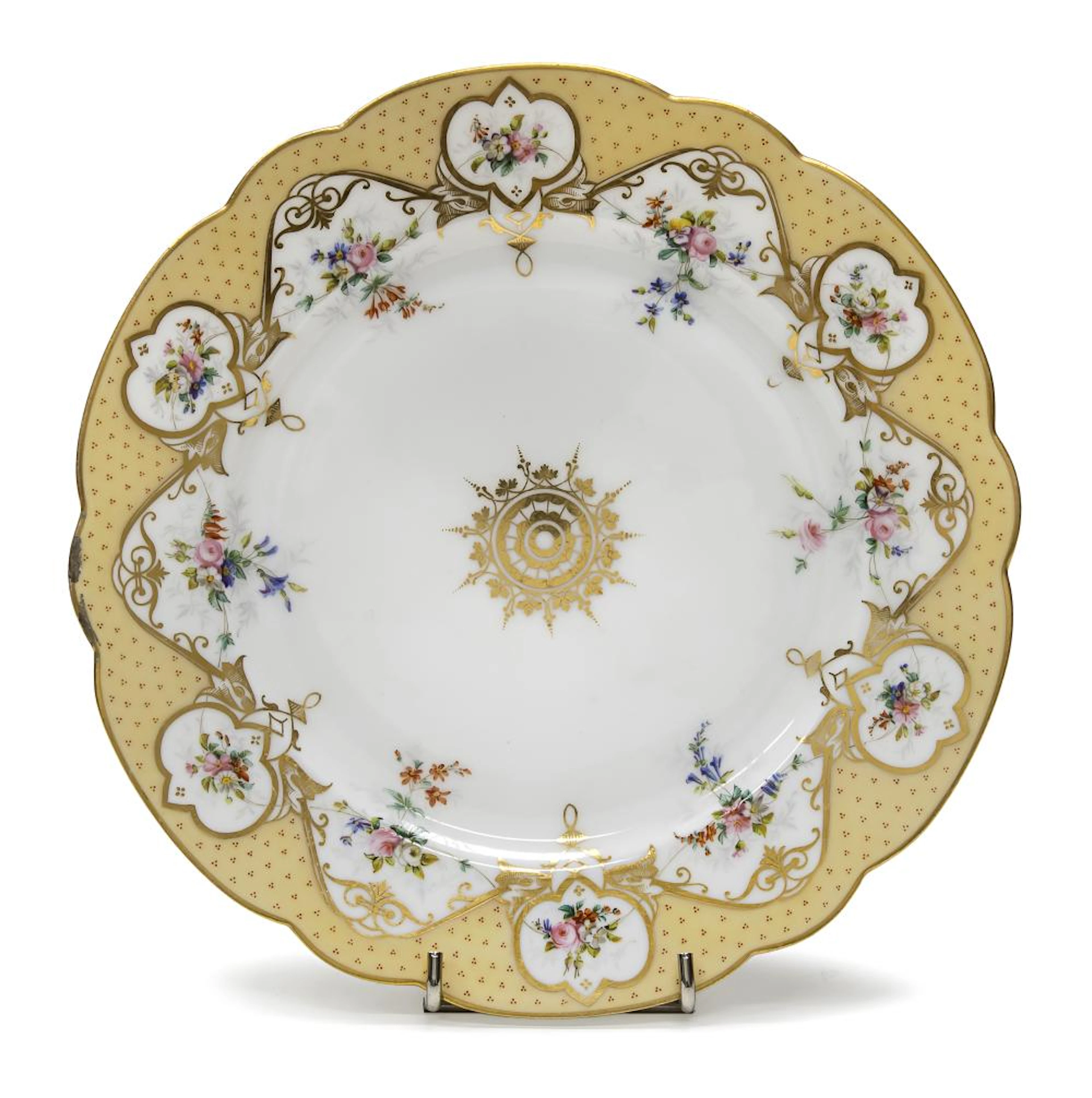 PORCELAIN PLATE, NETHERLANDS, LATE 19TH CENTURY