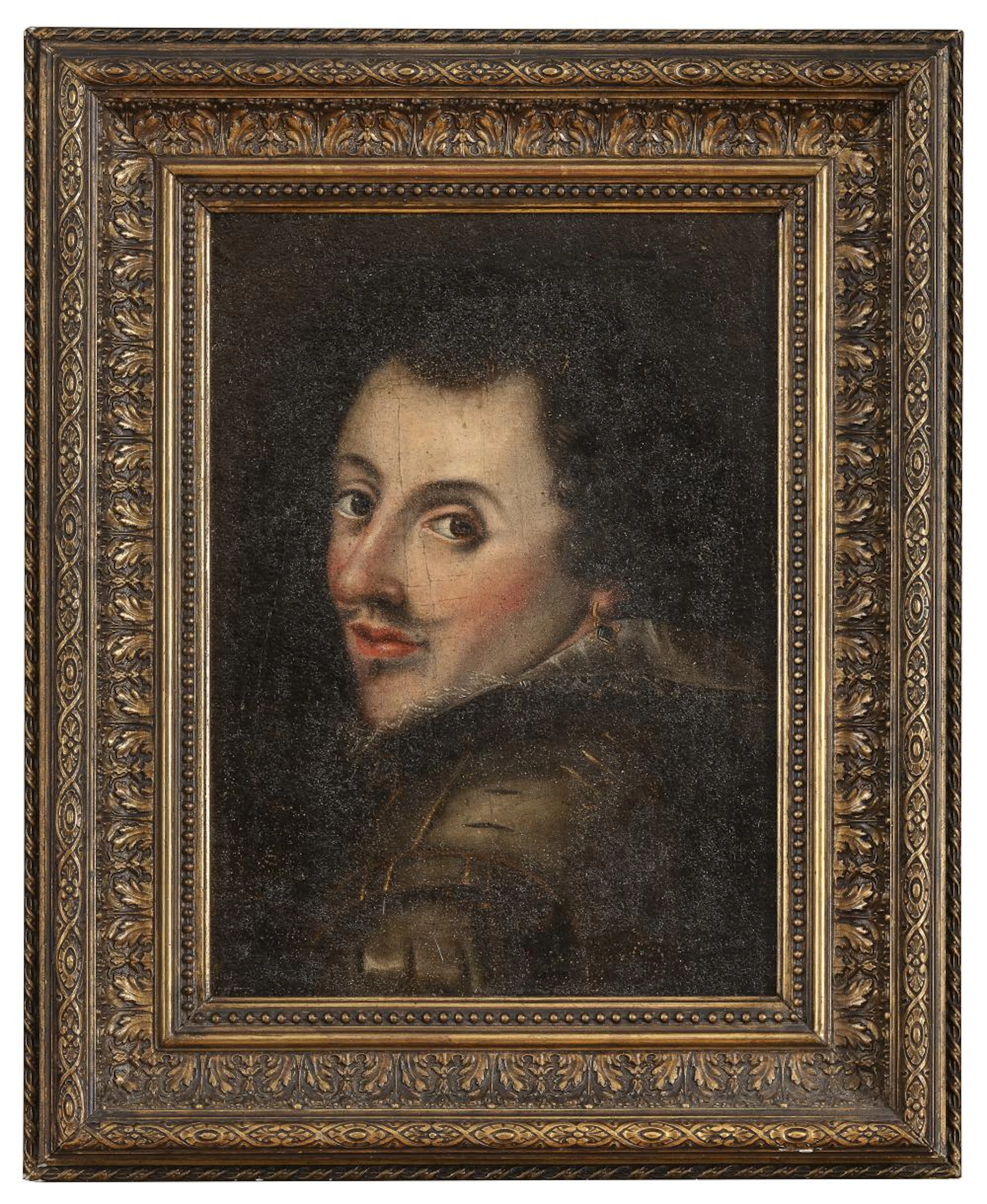 OIL PAINTING BY OTTAVIO LEONI, att. to