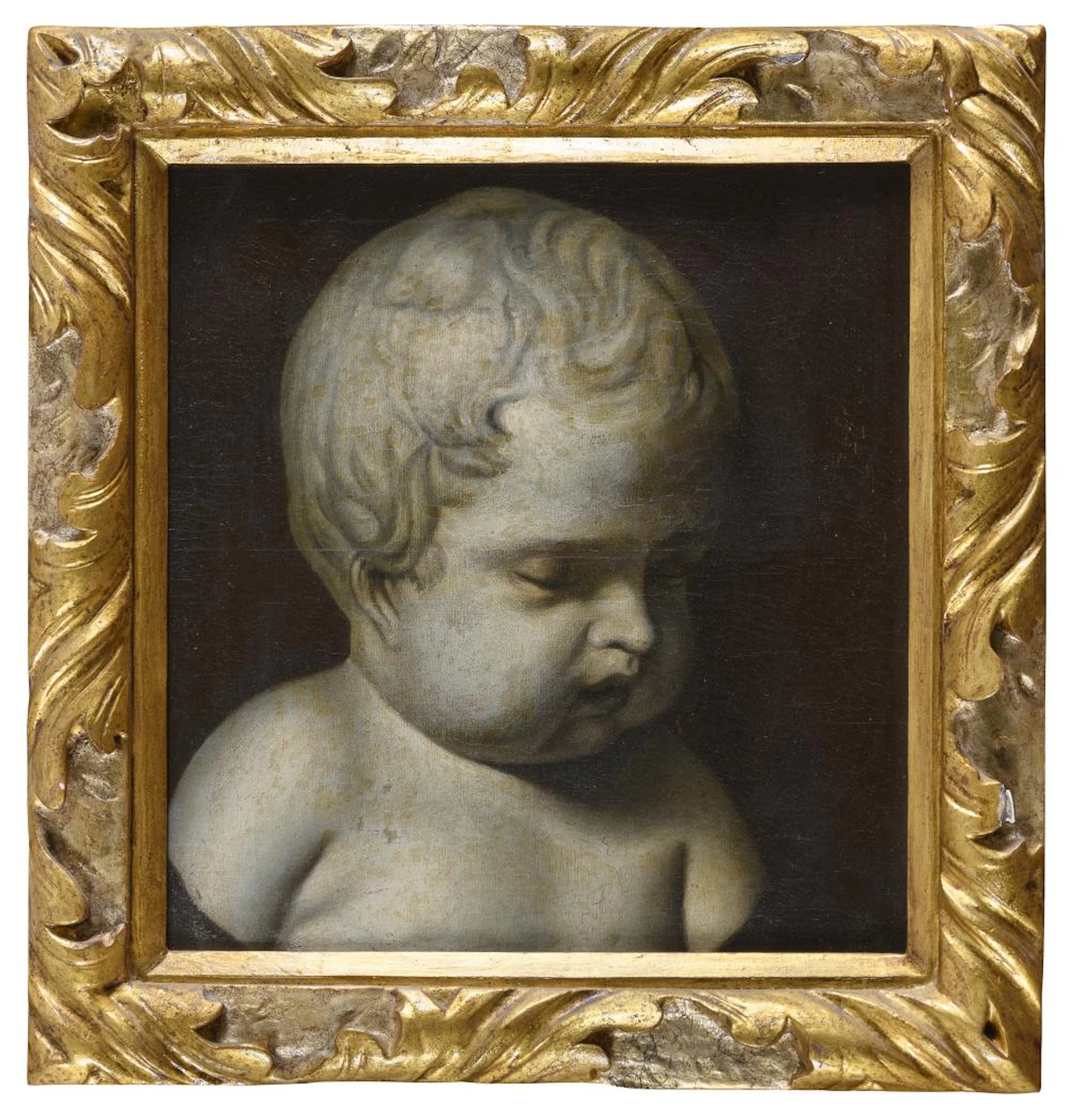 ITALIAN OIL GRISAILLE, EARLY 19TH CENTURY