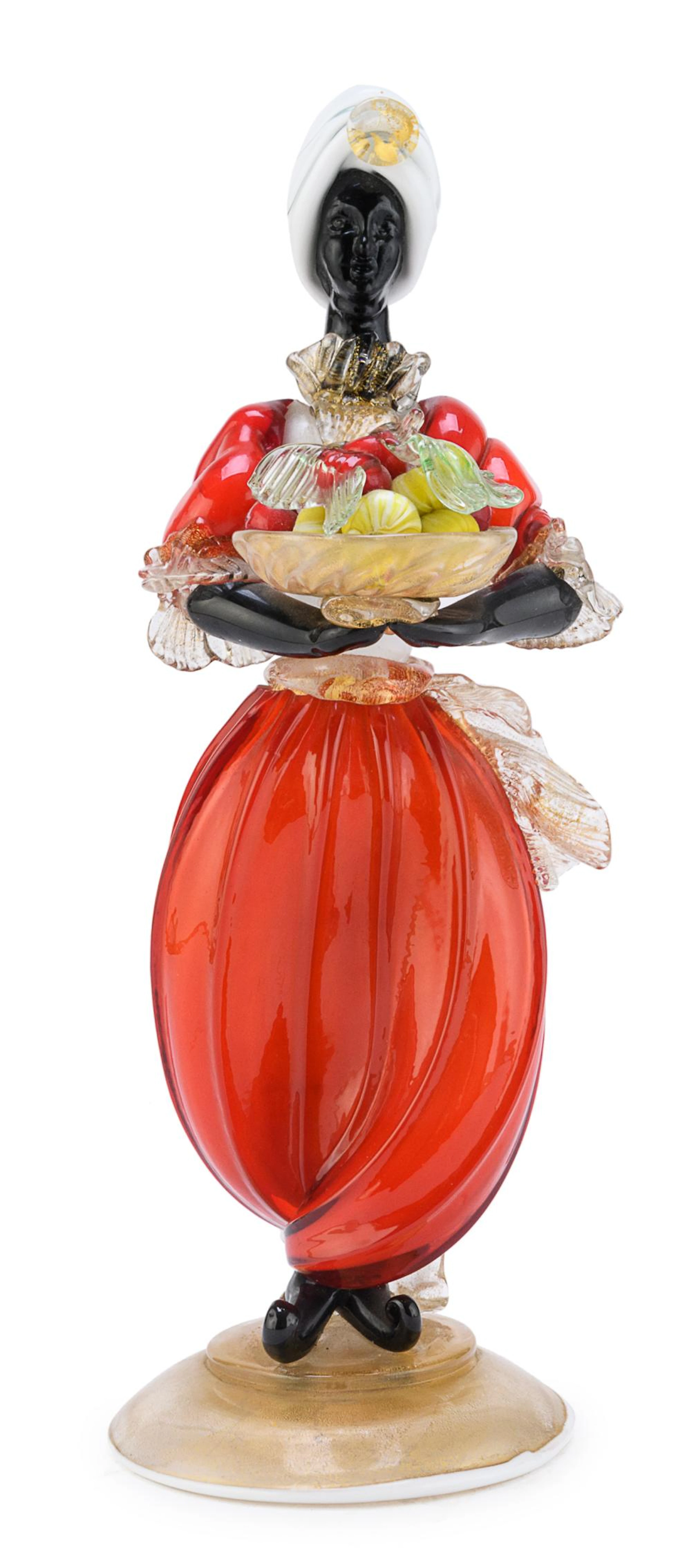 MURANO GLASS SCULPTURE, 1950s