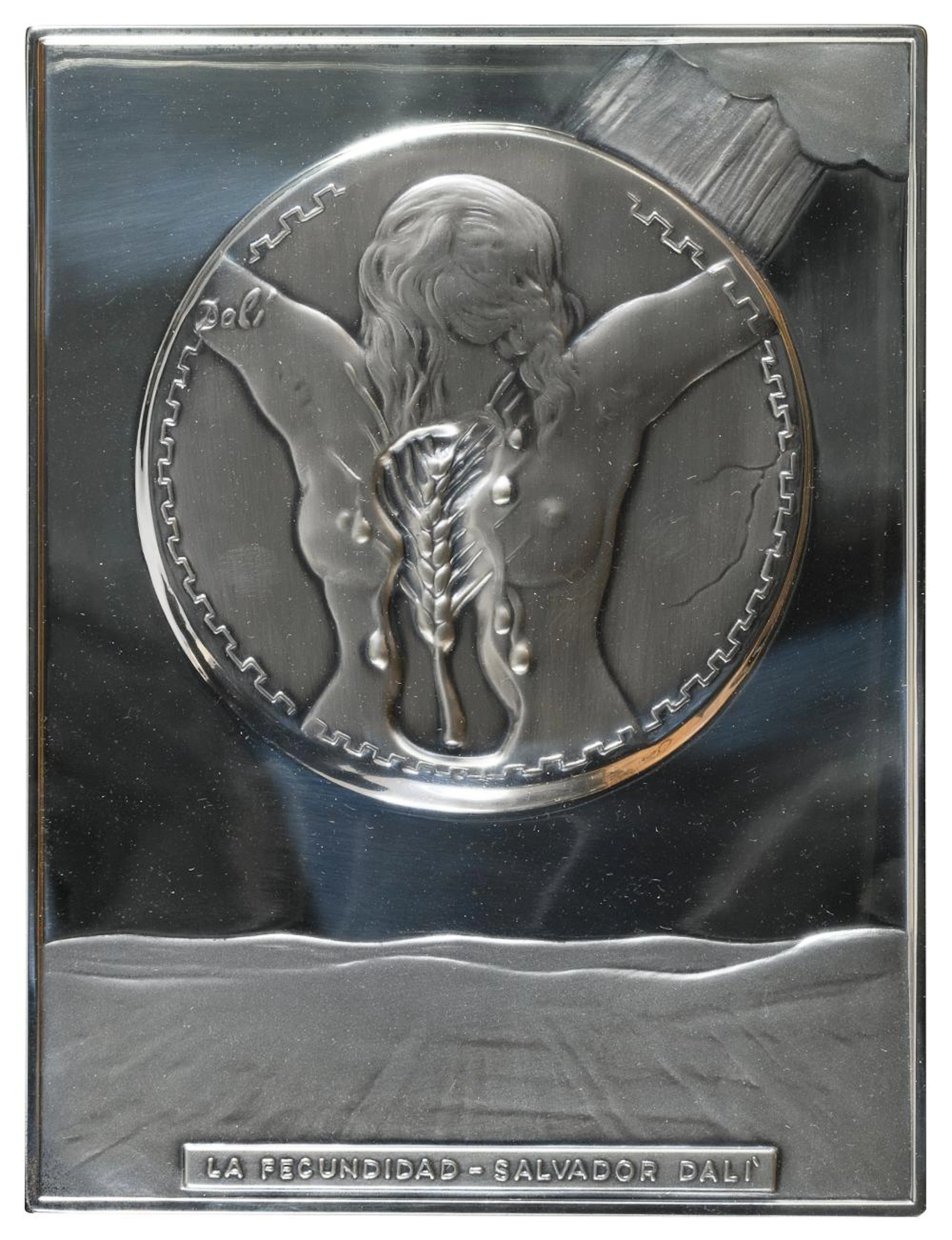 SILVER BAS-RELIEF BY SALVADOR DALÍ, 1977