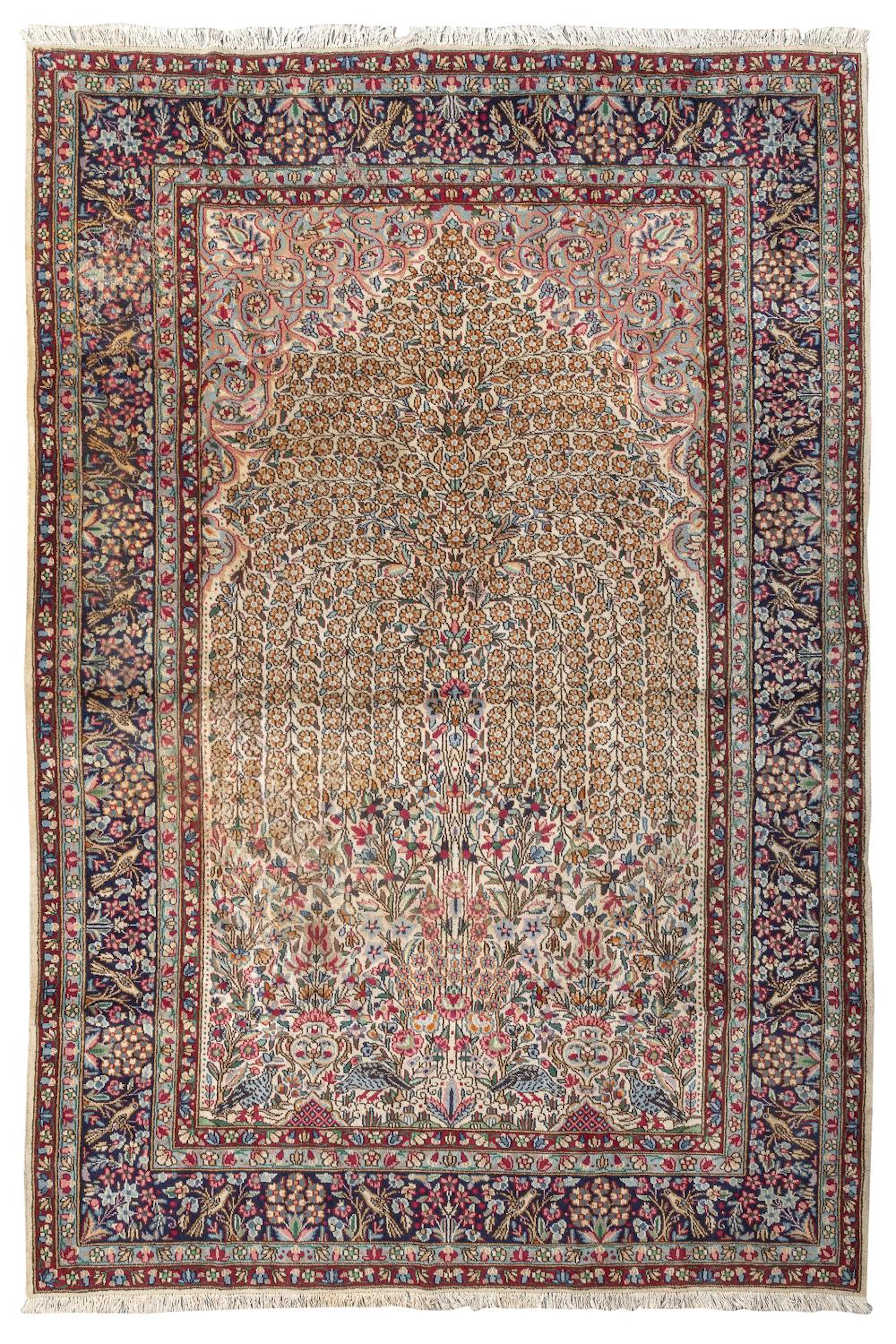KIRMAN CARPET, MID 20TH CENTURY