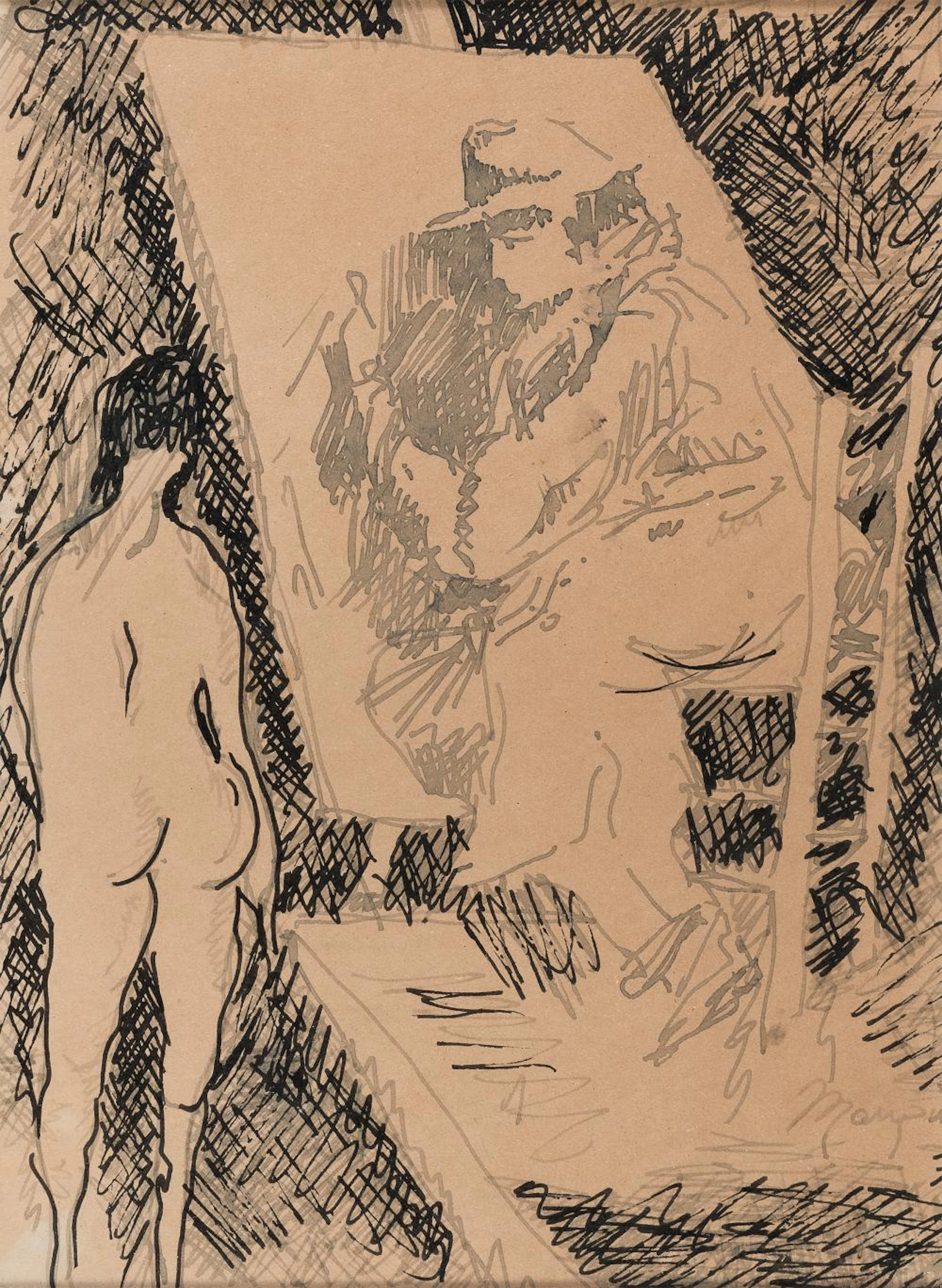 INK DRAWING BY HENRY MANGUI