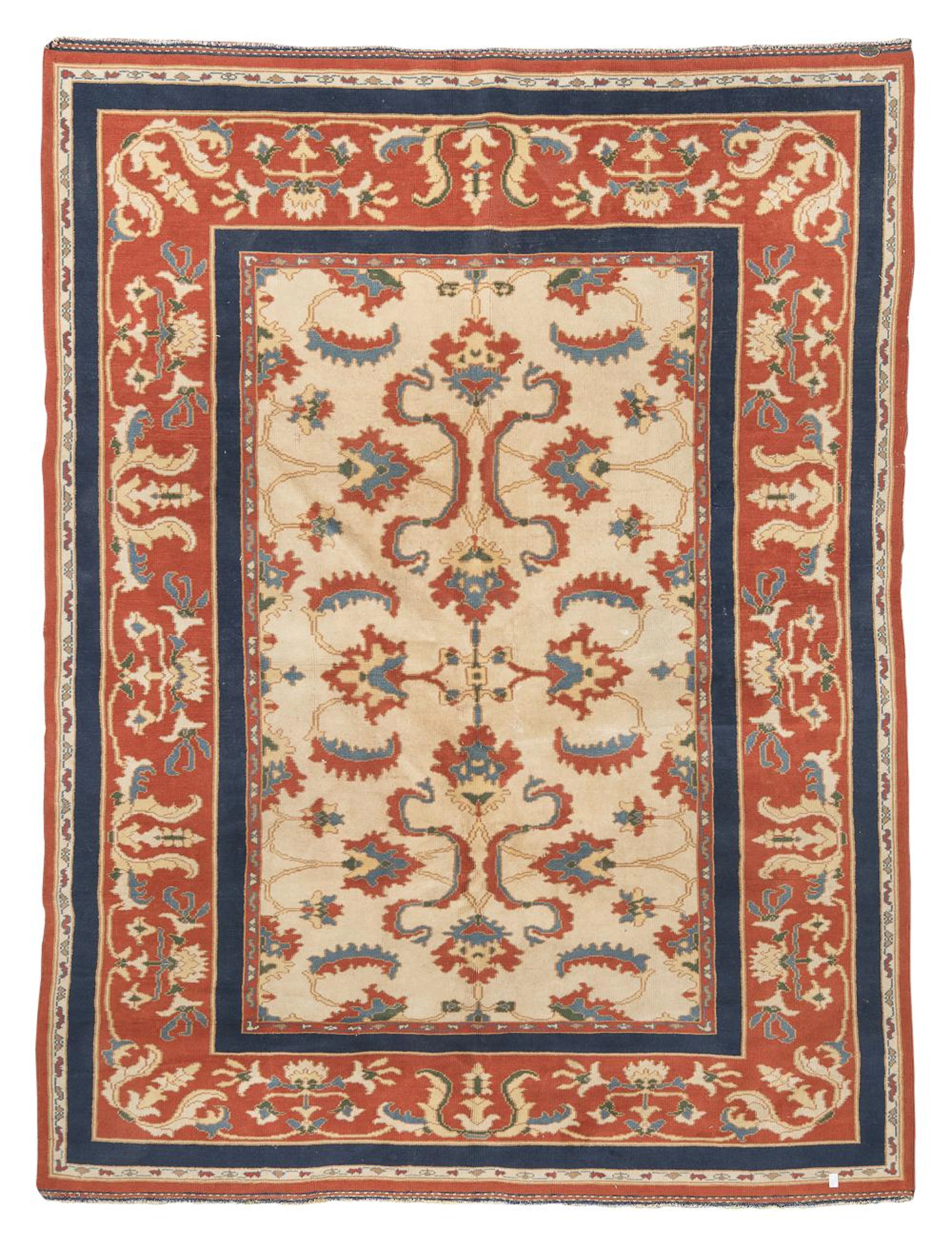 RARE AFGHAN KOKNAR CARPET FIRST HALF OF THE 20TH CENTURY
