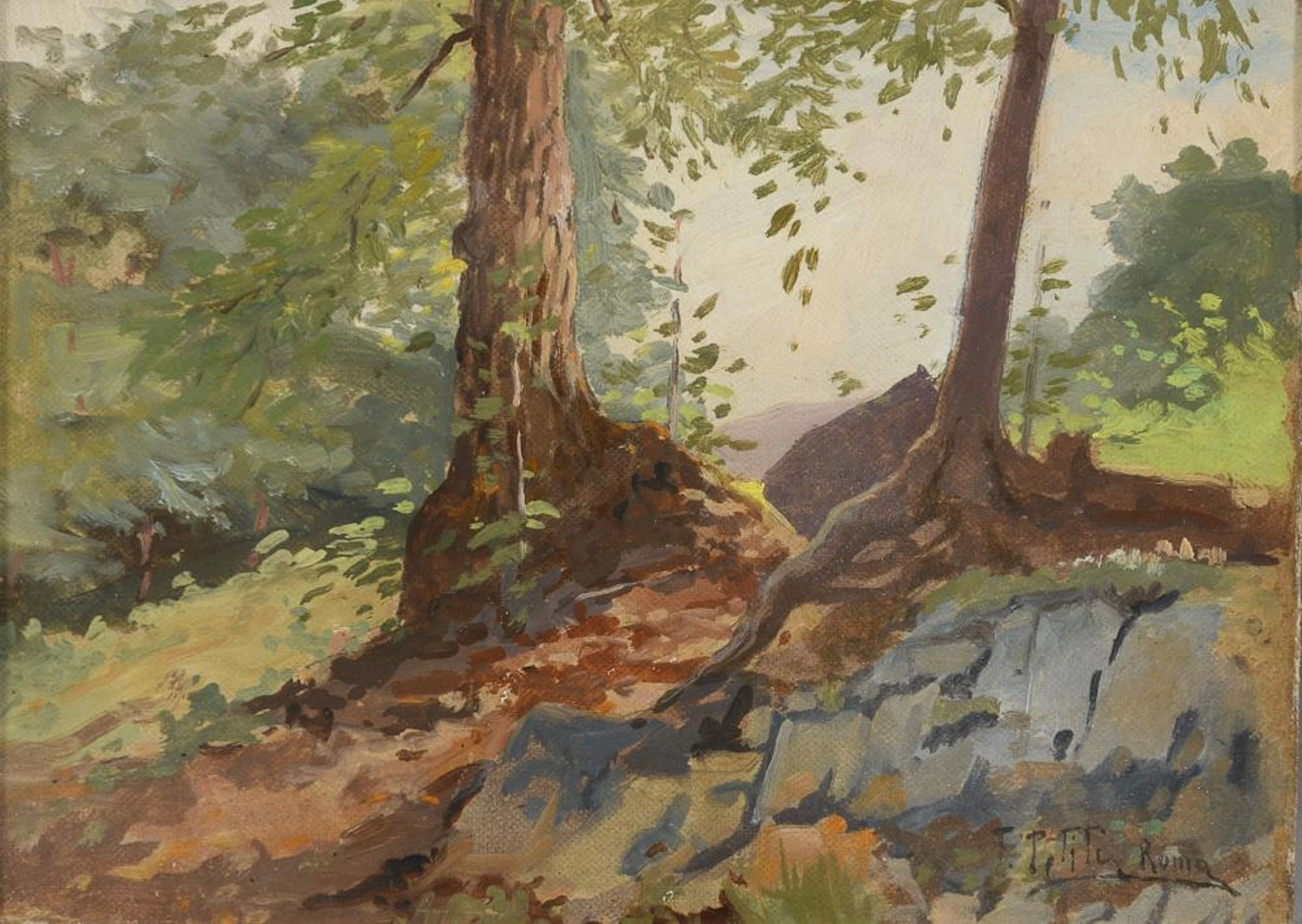 PAIR OF WATERCOLOURS BY FILIBERTO PETITI