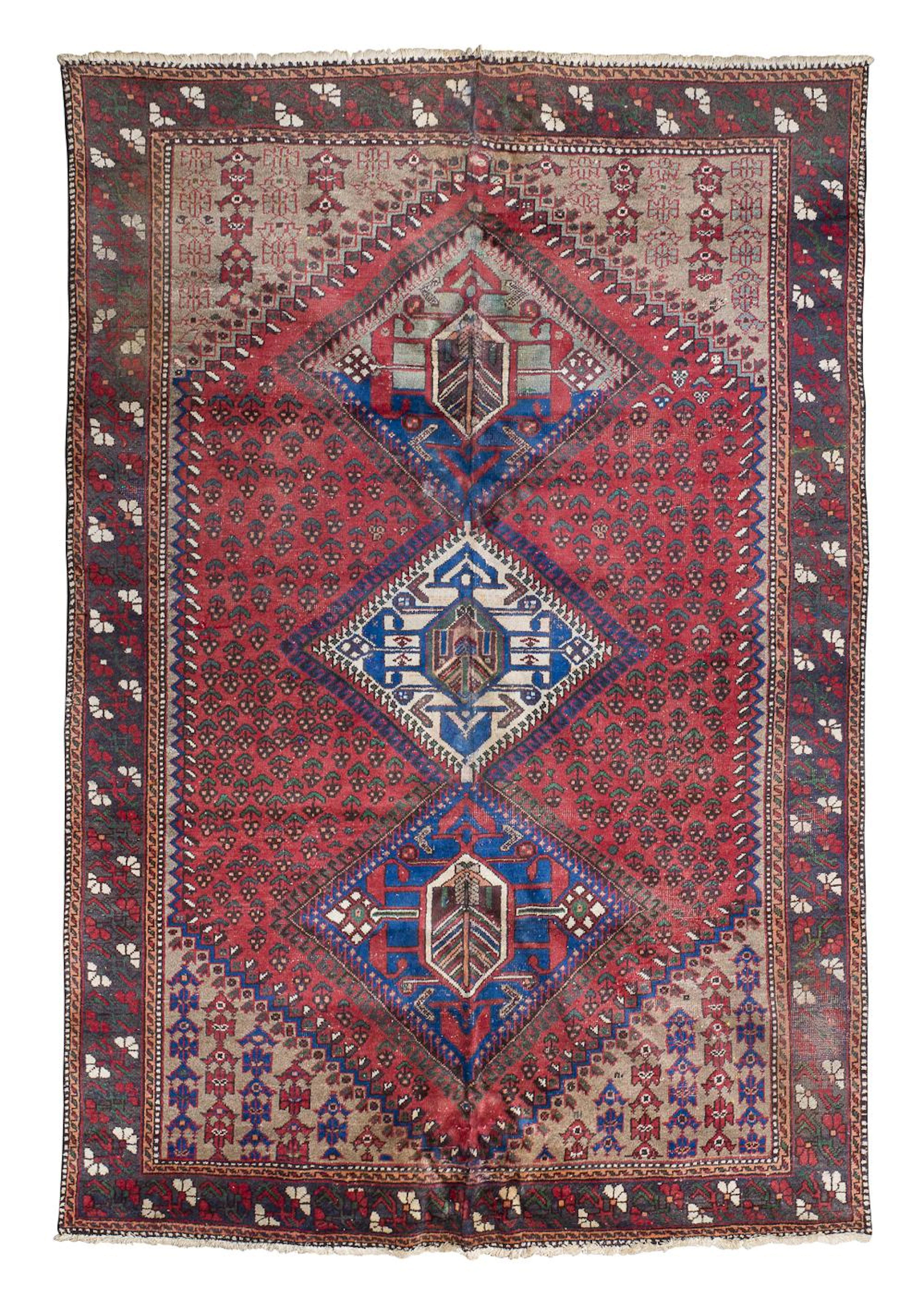 HAMADAN RUG EARLY 20TH CENTURY