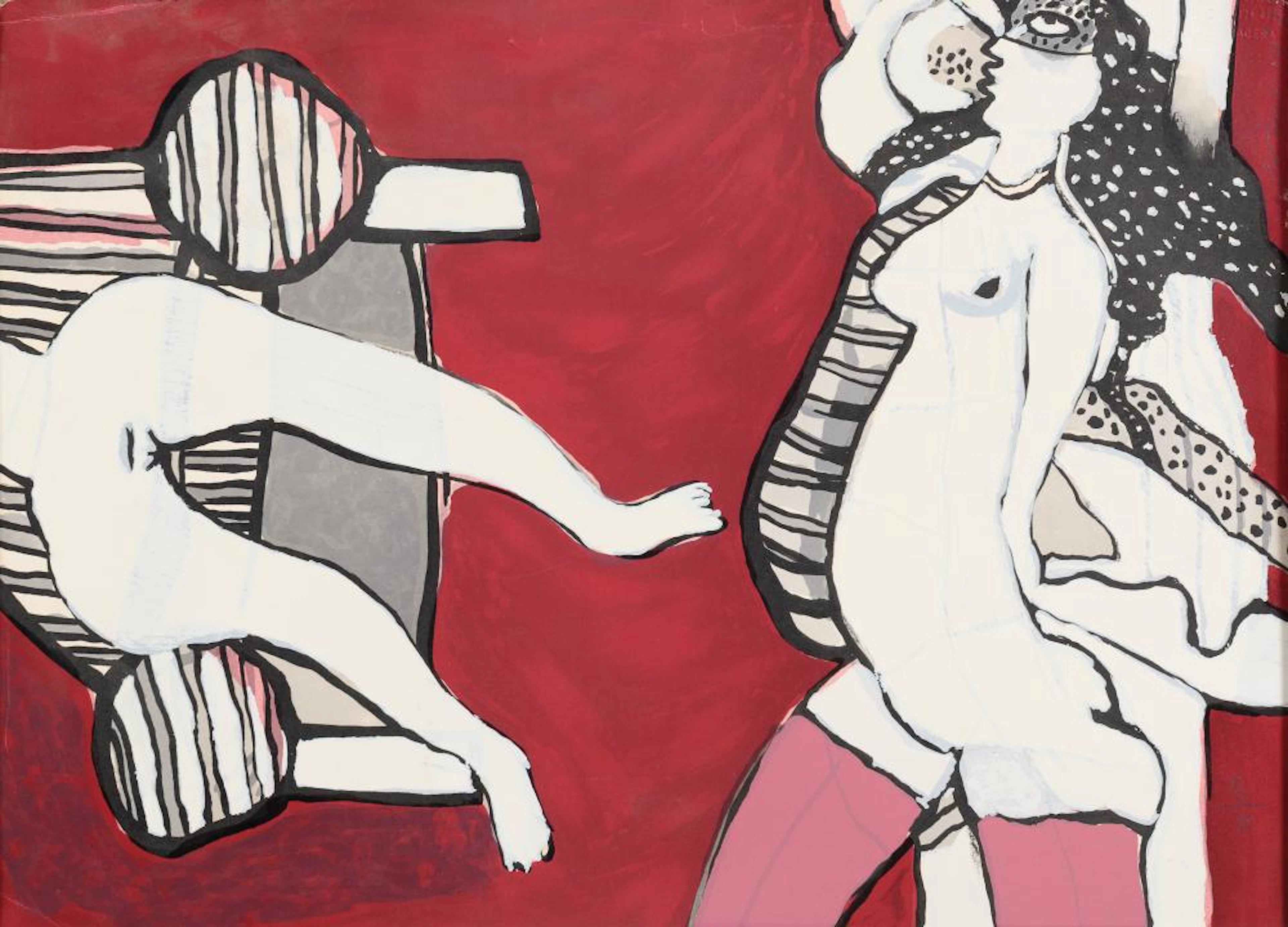 LITHOGRAPH BY GUILLAUME CORNEILLE (1922-2010)