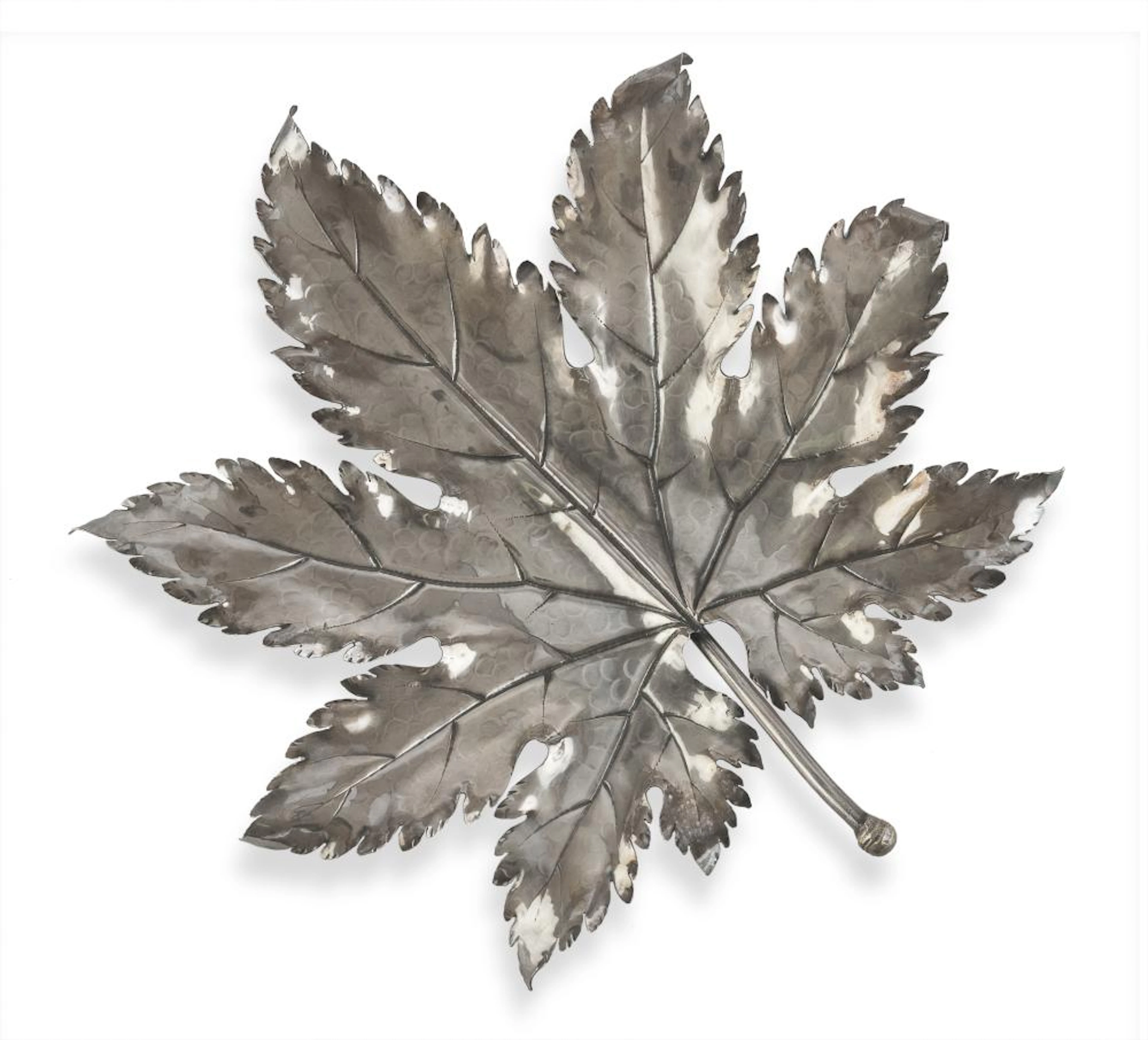 SILVER LEAF PUNCH BIUCCELLATI MILAN POST 1968