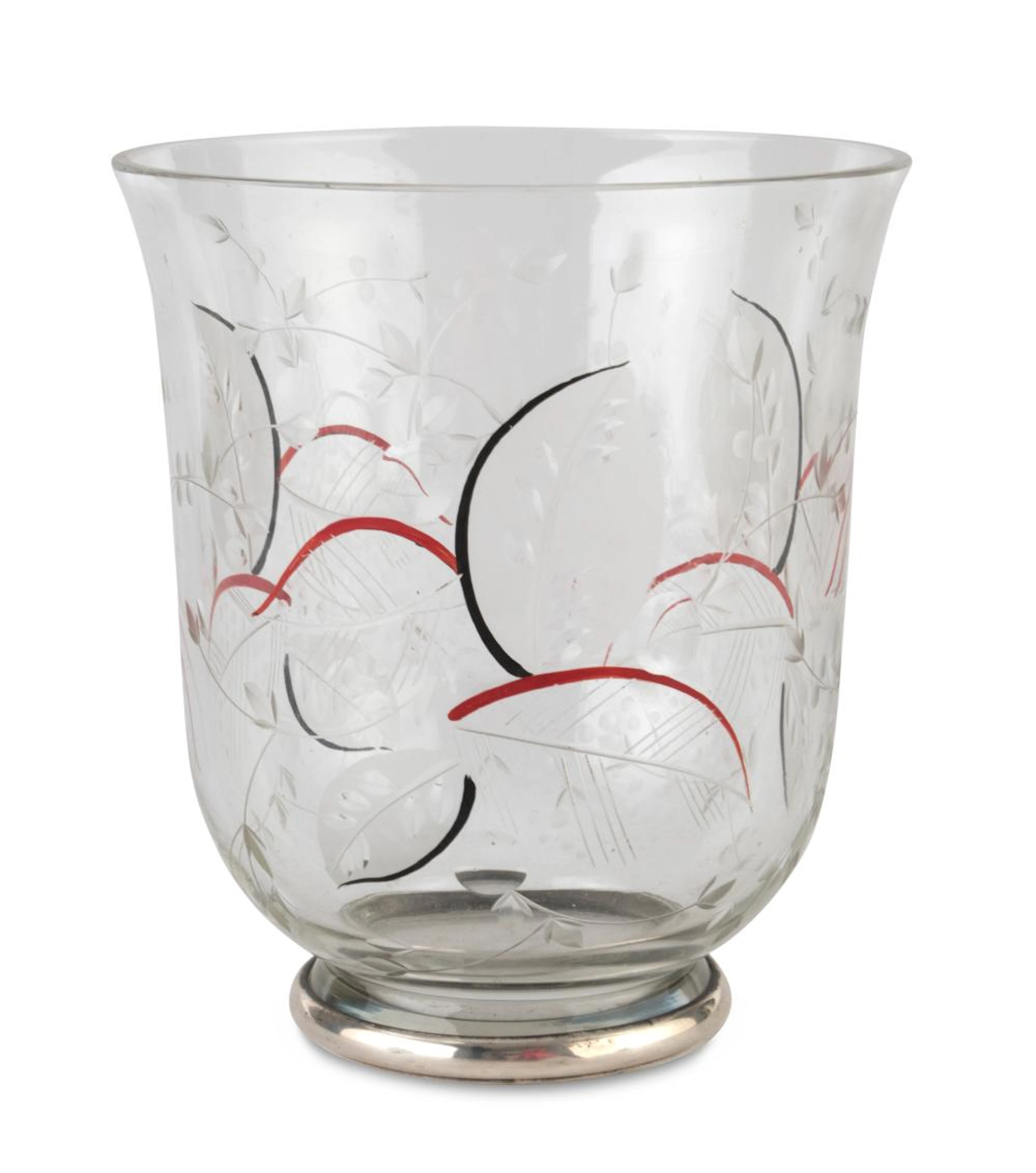 GLASS VASE OF THE 40s
