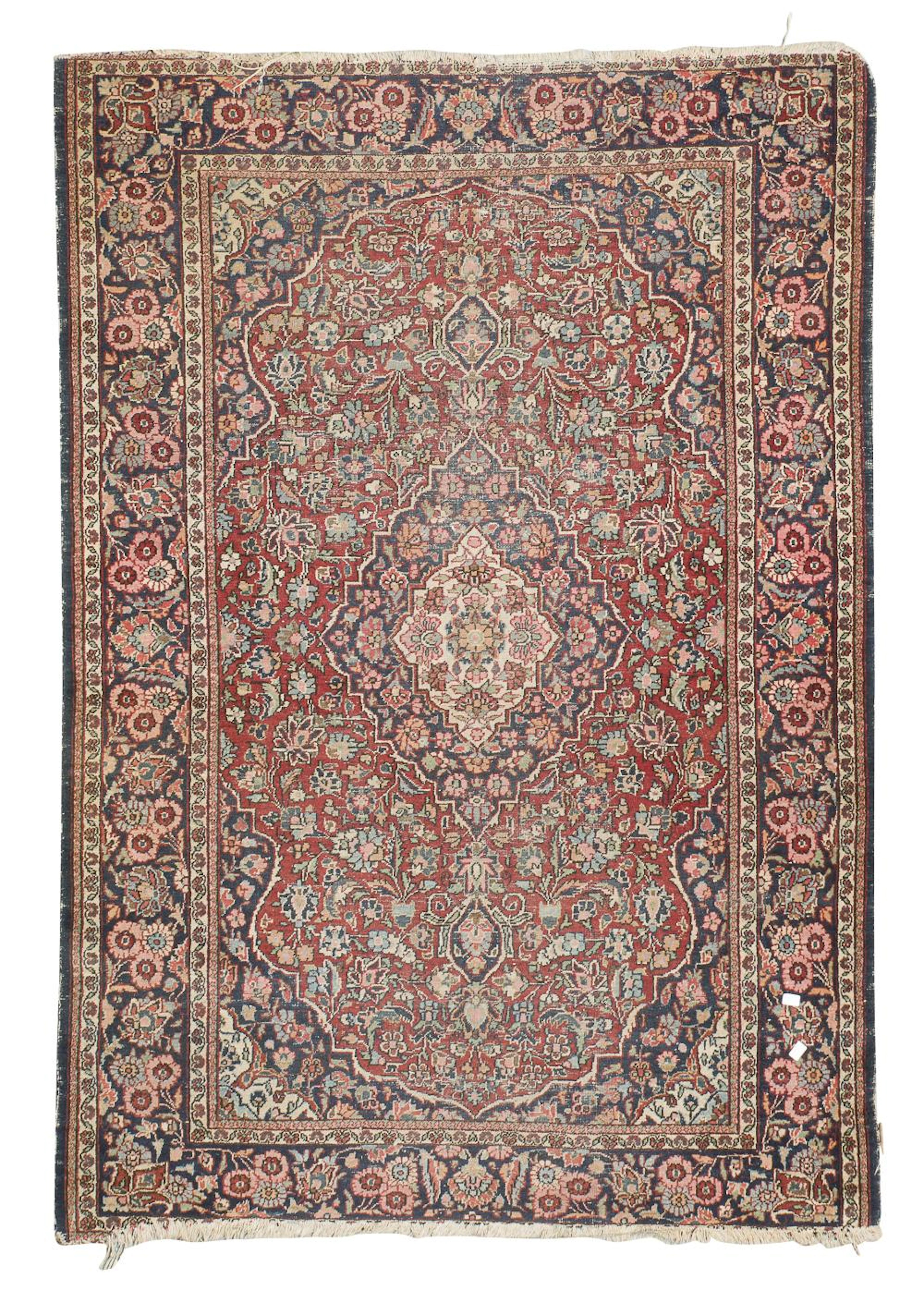 KASHAN RUG FIRST HALF 20TH CENTURY