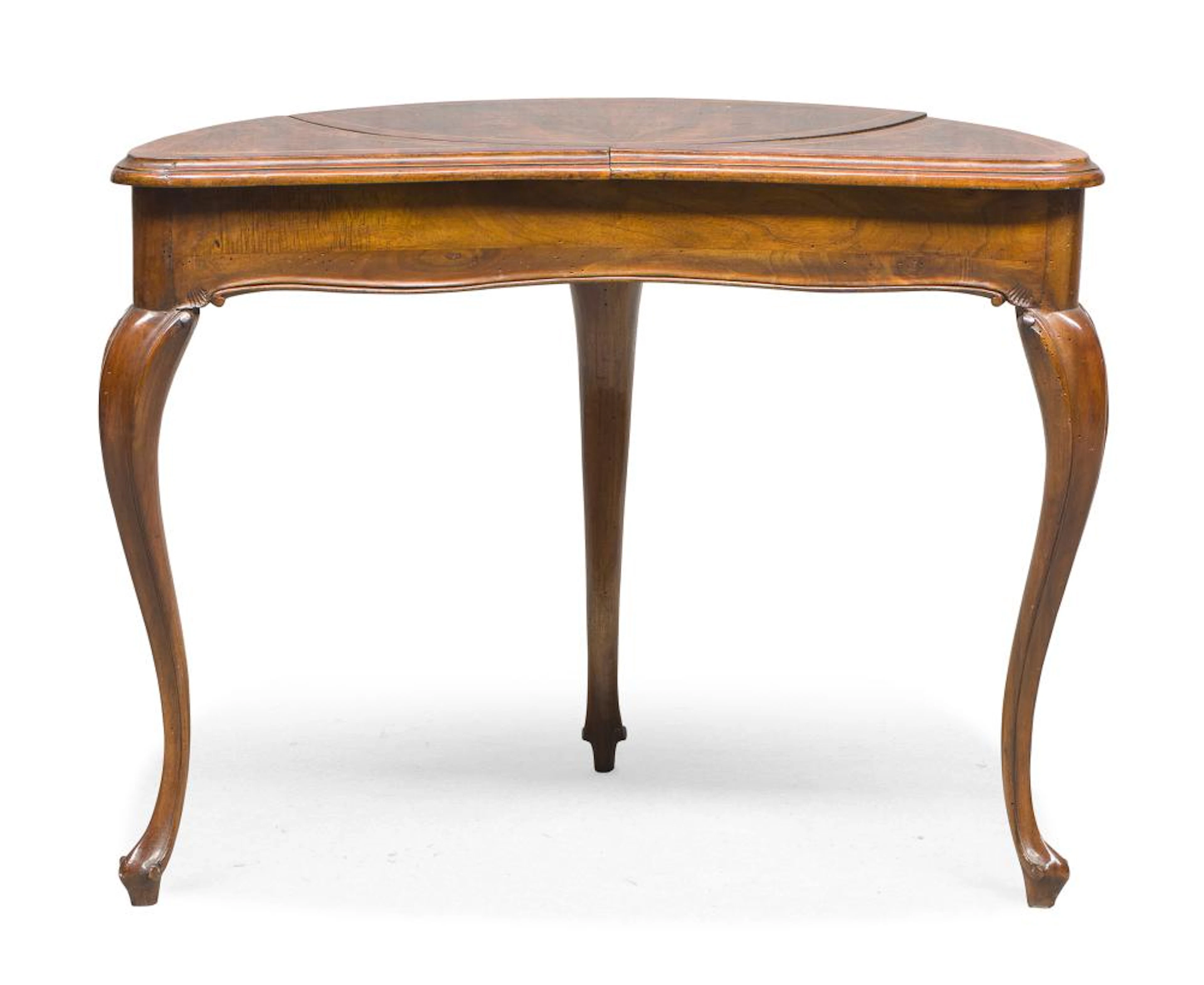 BEAN-SHAPED DRESSING TABLE VENETIAN STYLE LATE 19TH CENTURY