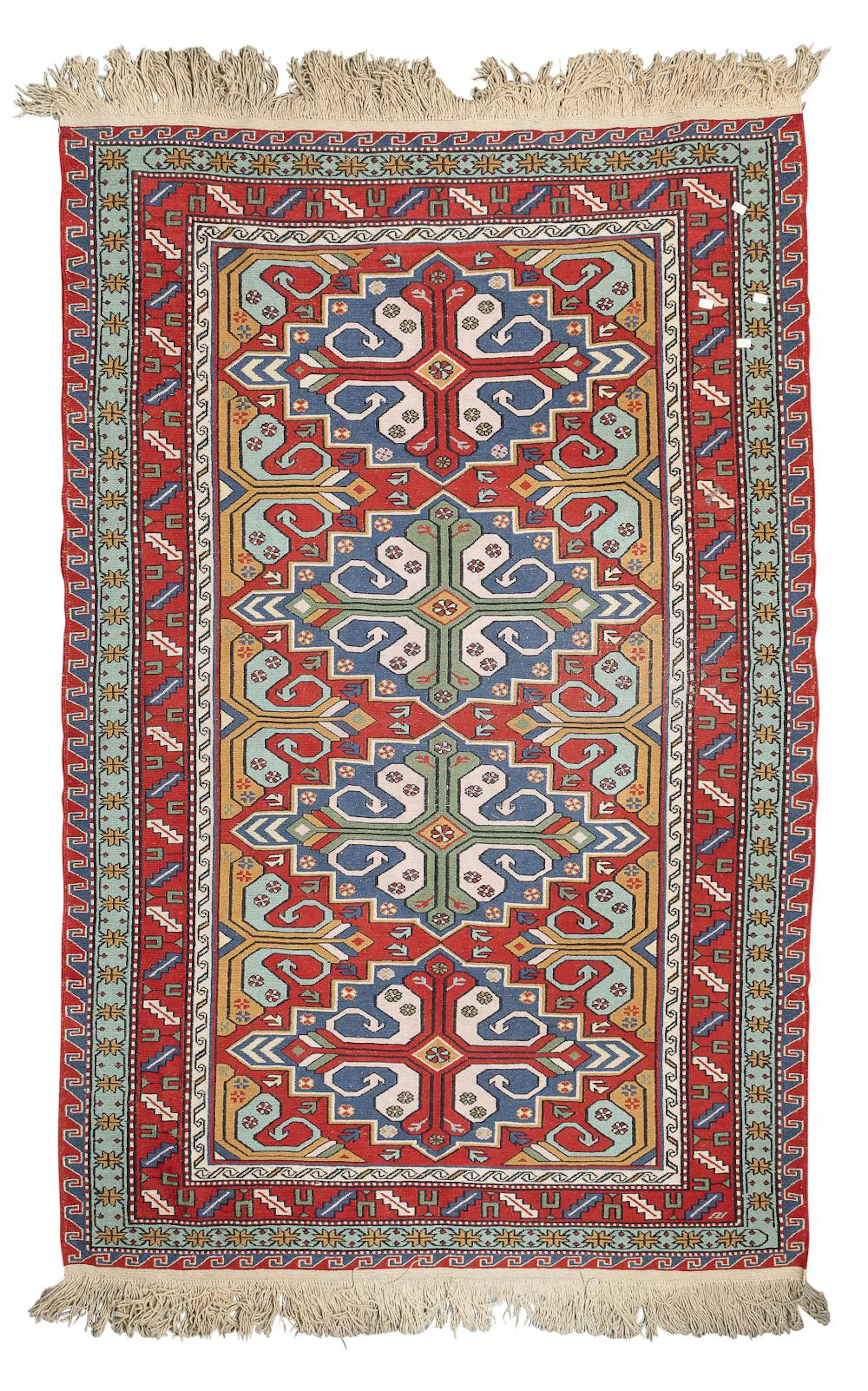 SOUMAK CAUCASIAN RUG, FIRST HALF 20TH CENTURY