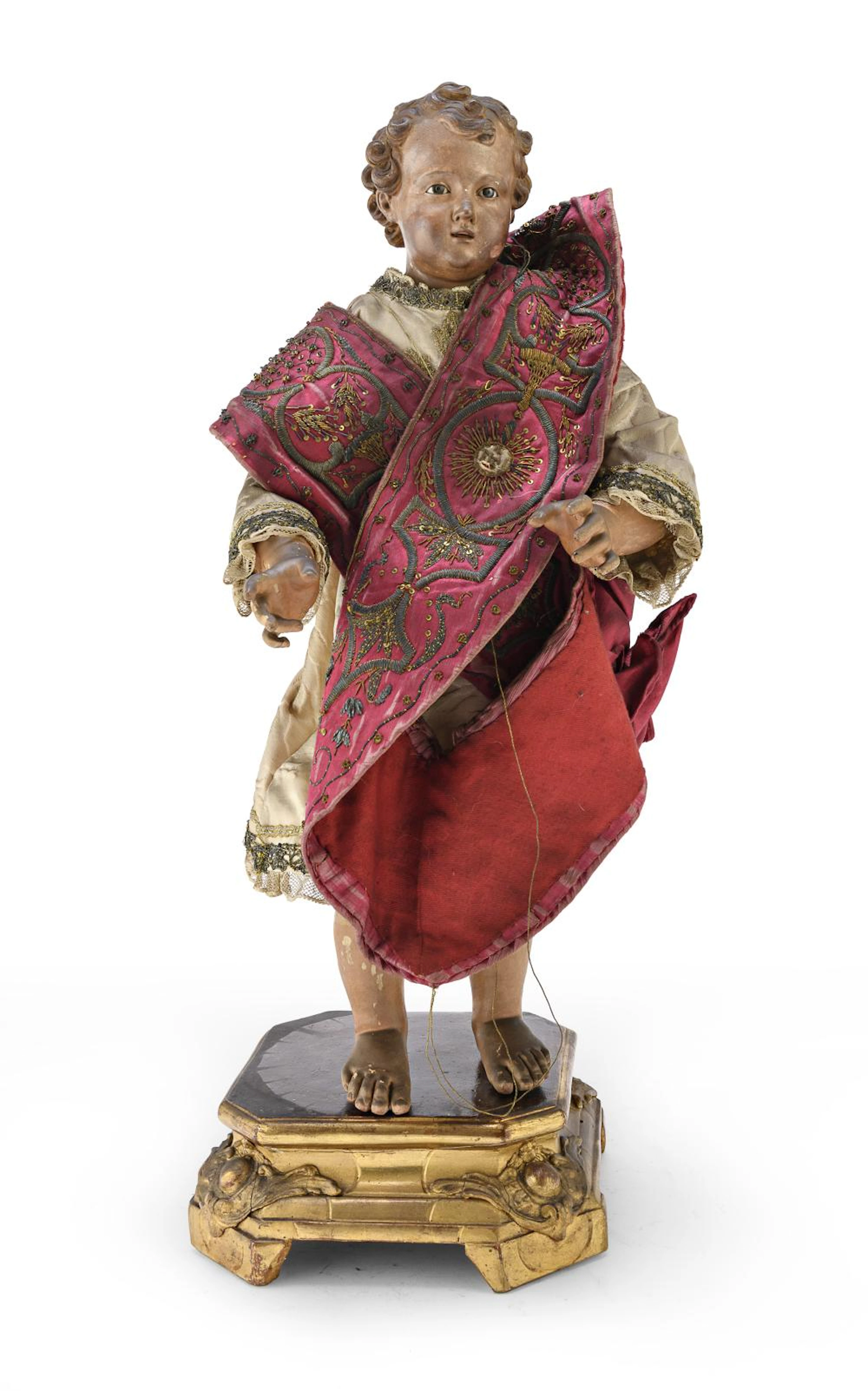 CRIB FIGURE OF THE CHILD, NAPLES, LATE 18TH CENTURY