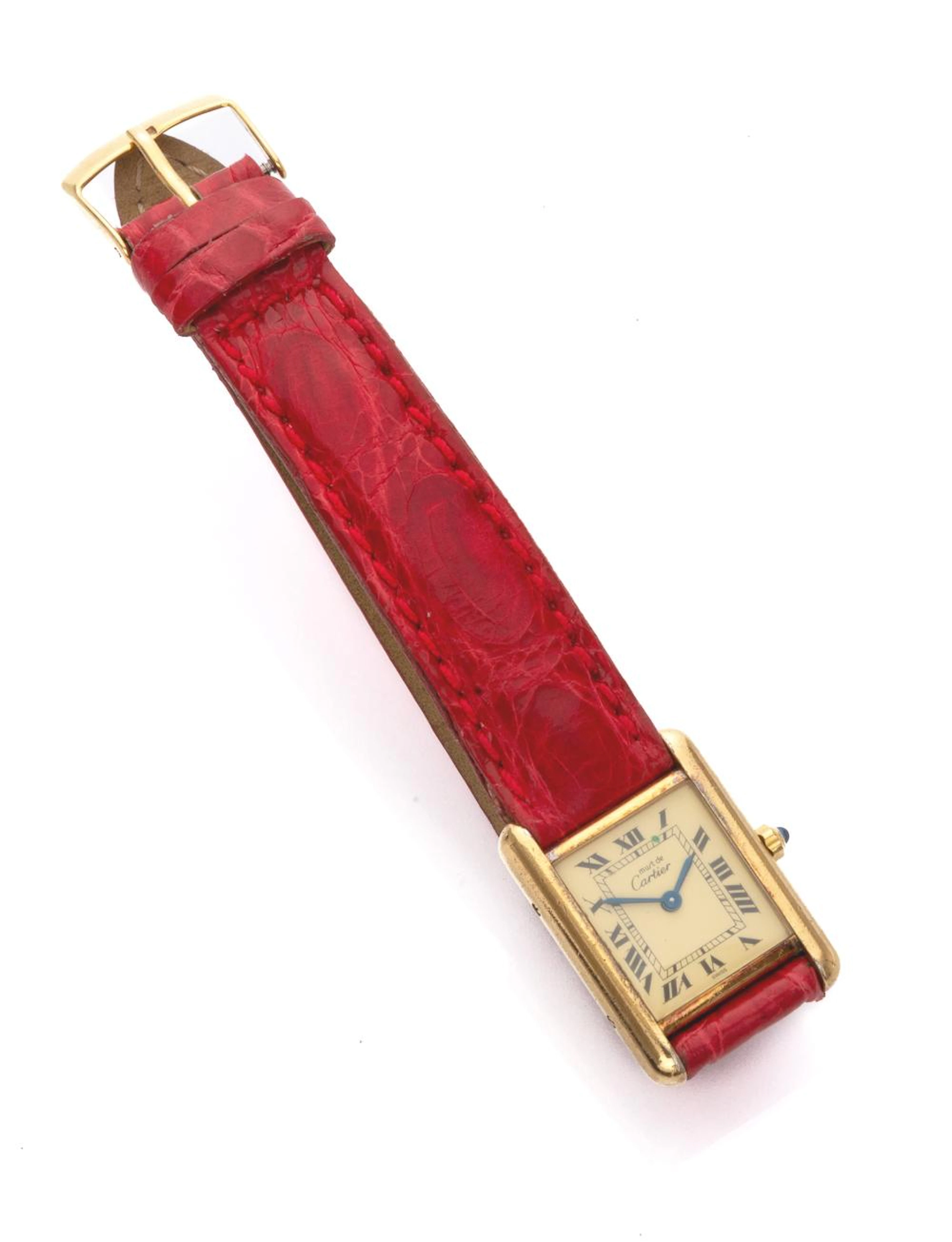 WOMEN'S WRIST WATCH, BRAND CARTIER TANK