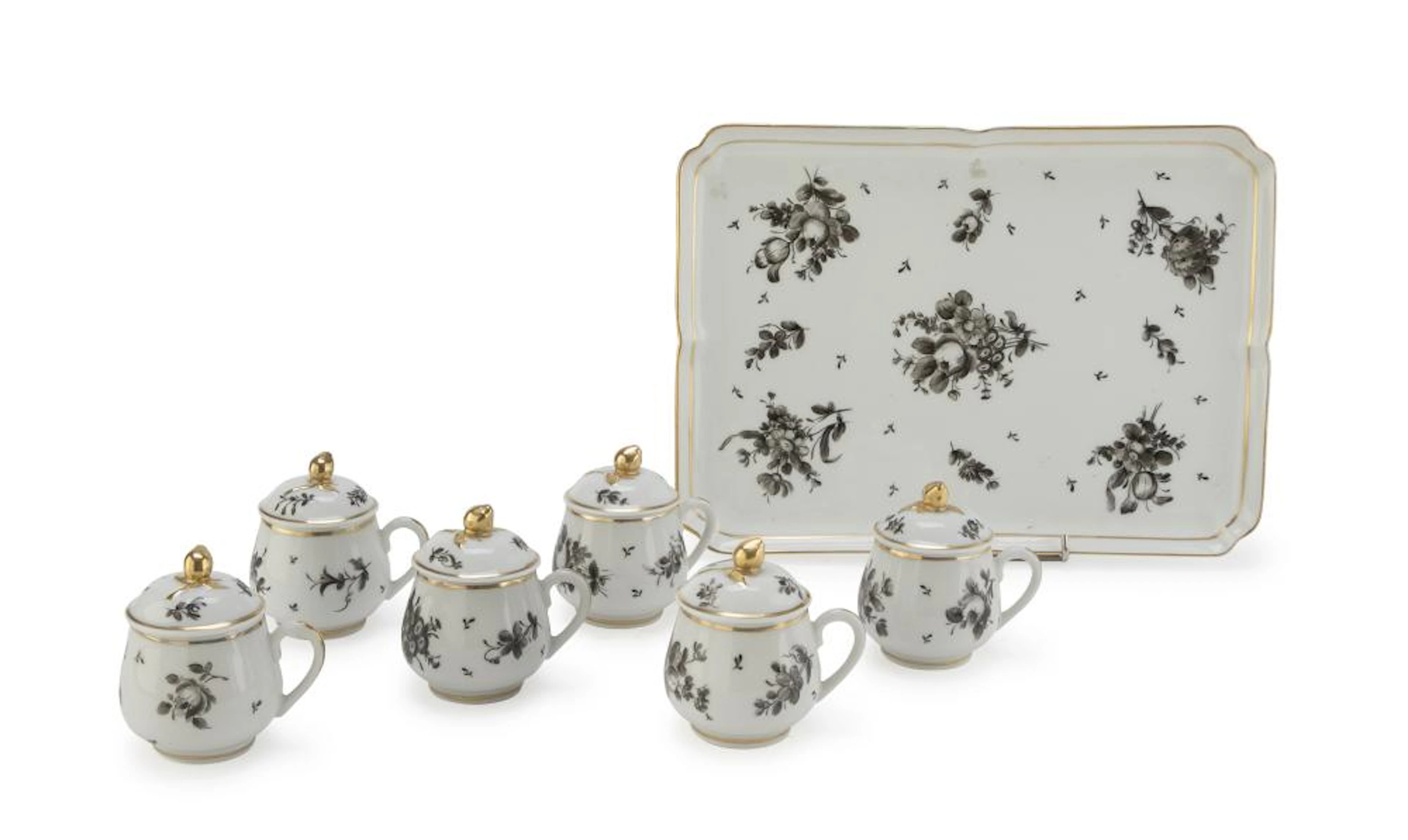 PORCELAIN CREAMER SET 20TH CENTURY