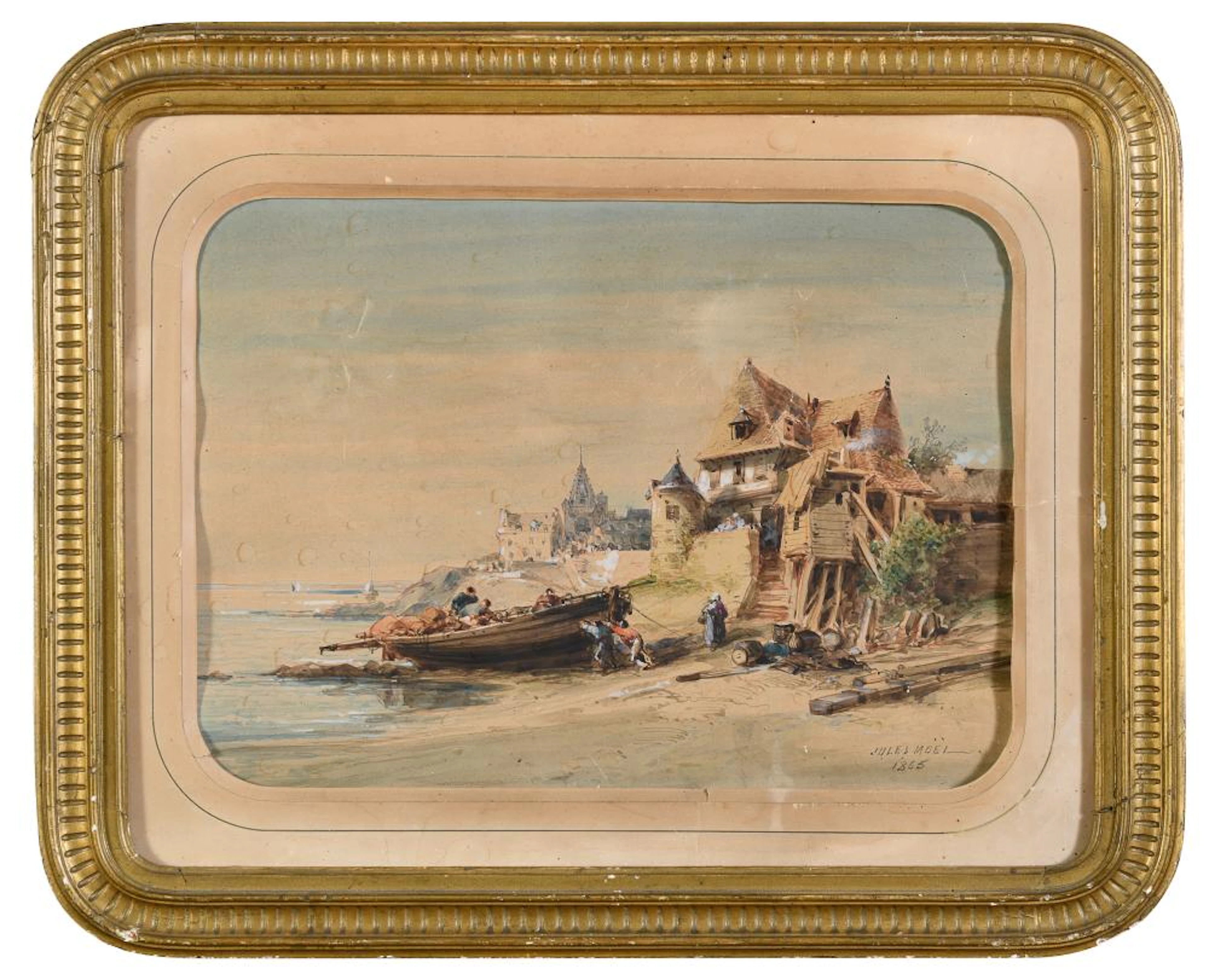 WATERCOLOR BY JULES ACHILLE NOËL