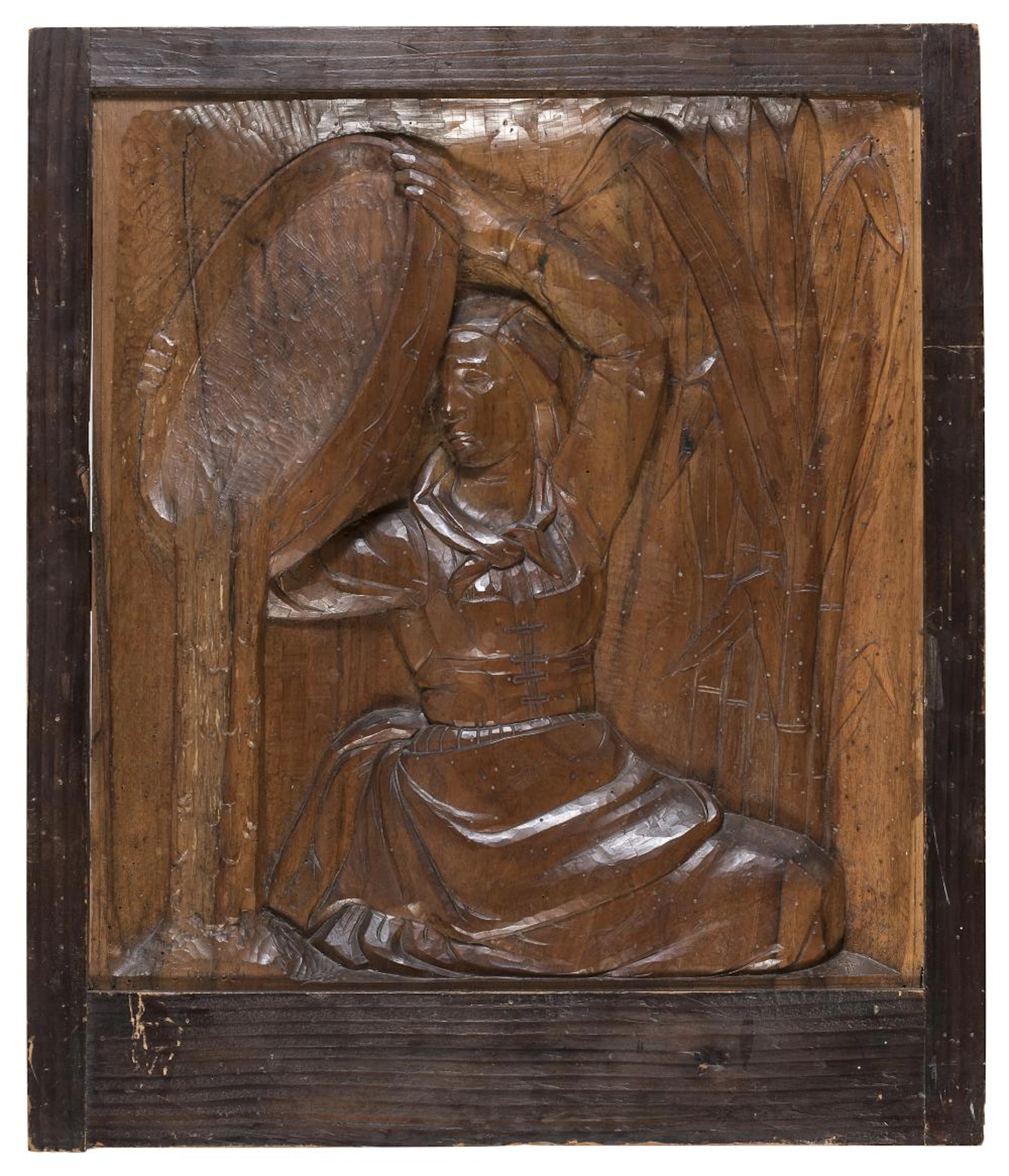 WOOD BAS-RELIEF BY CARMINE TRIPODS