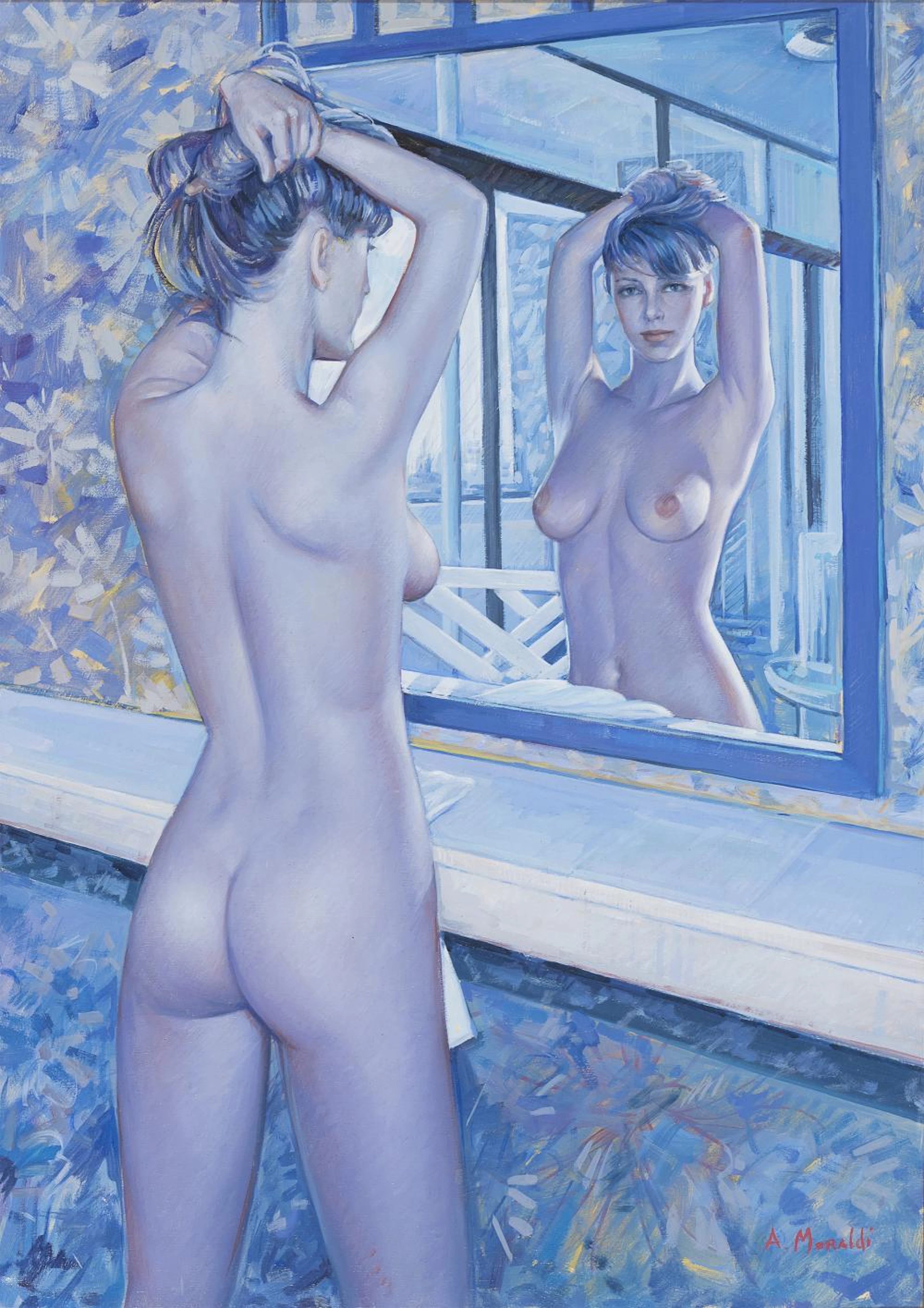 UDE PAINTING BY ALFREDO MORALDI