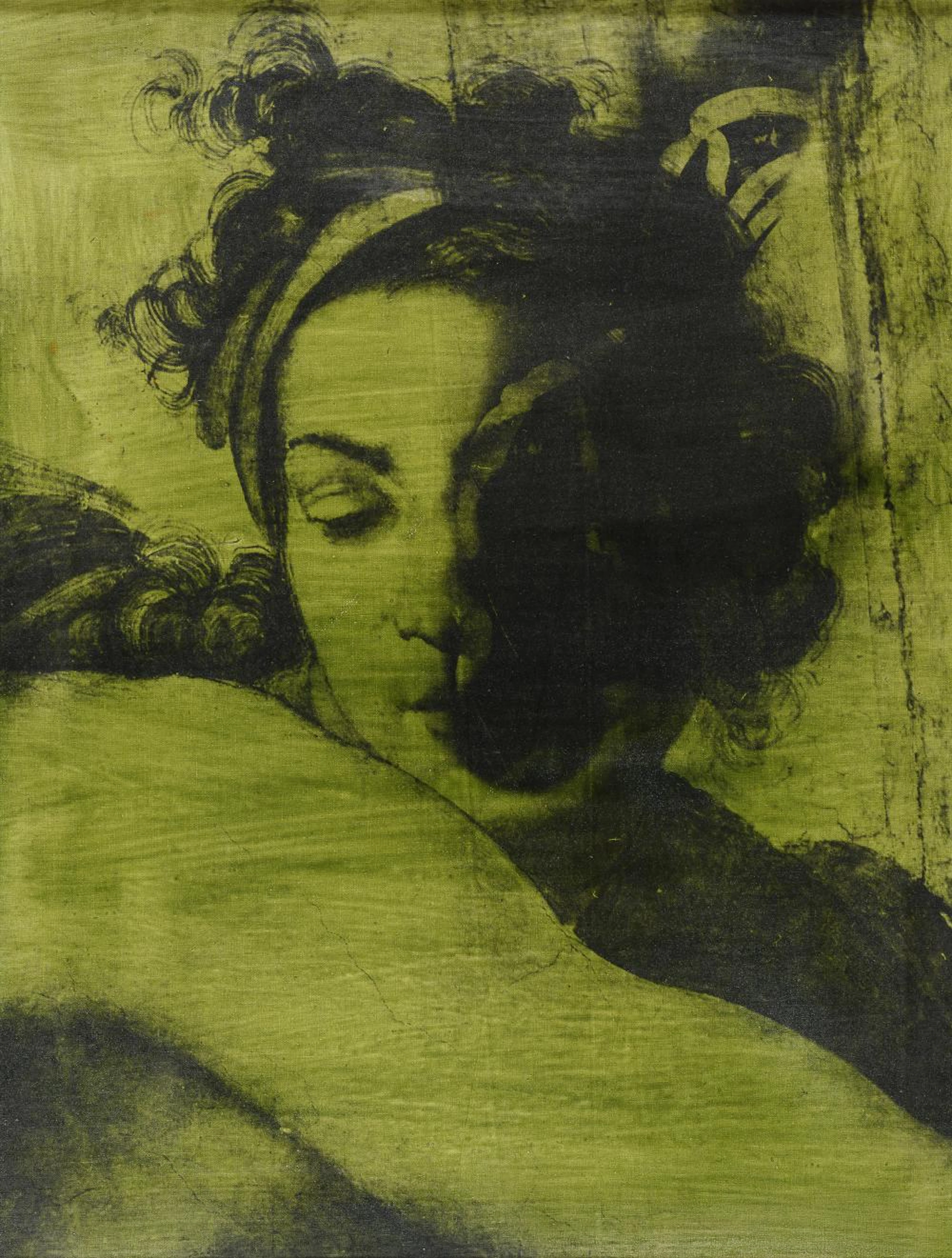 EMULSIFIED CANVAS SISTINE CHAPEL BY TANO FESTA, 1976