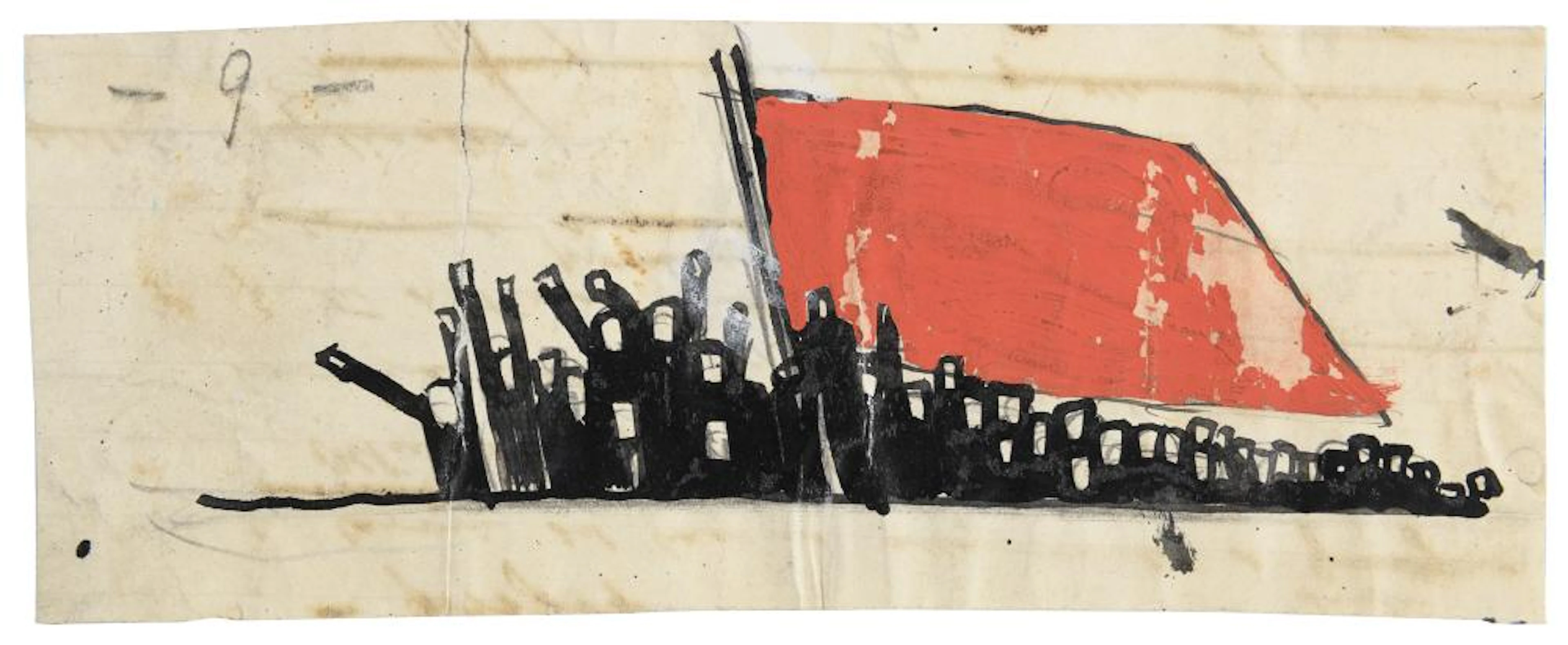 MIXED MEDIA BY MARIO SIRONI, 1920s