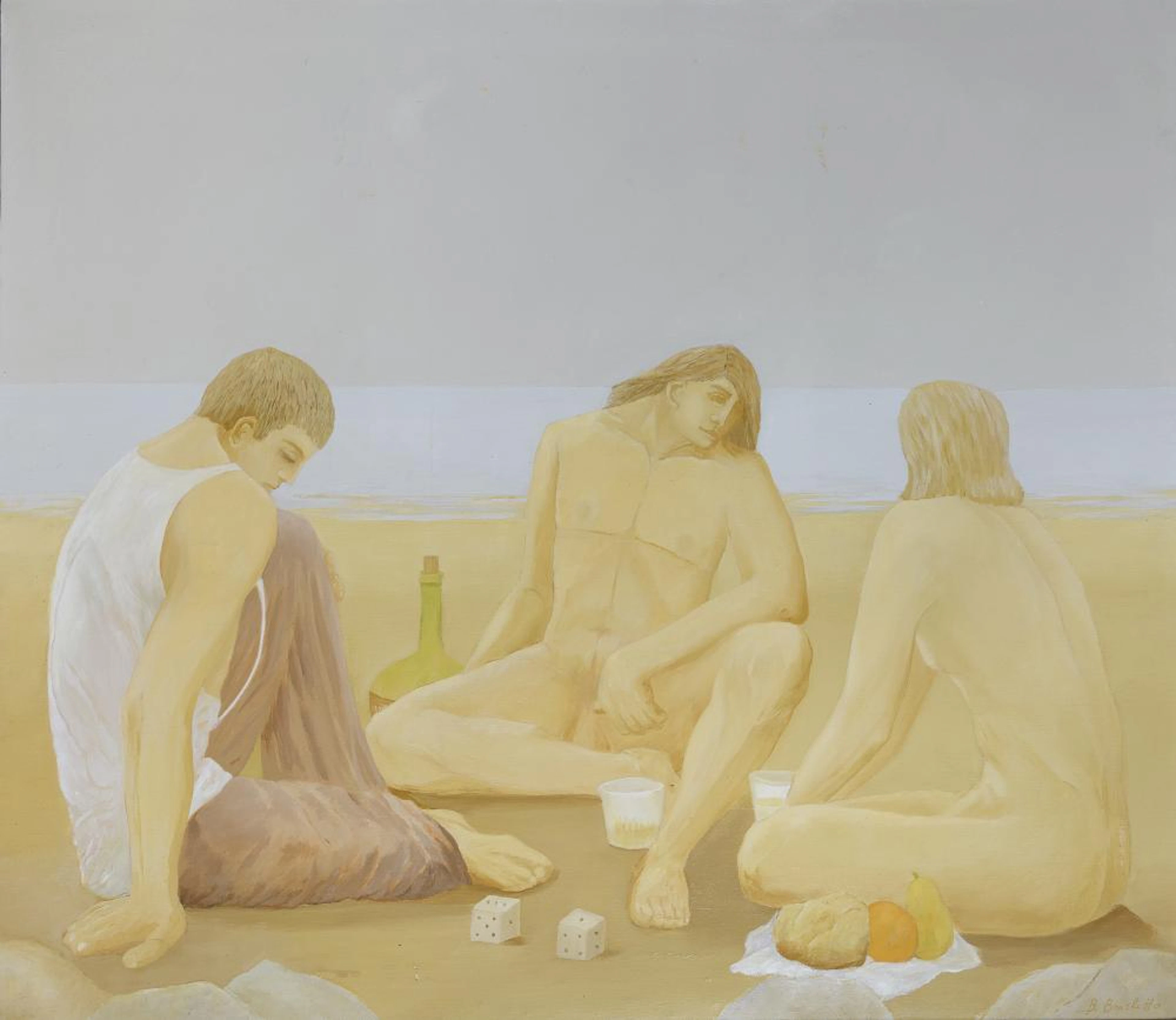 OIL PAINTING BY BICE BRICHETTO, 1973