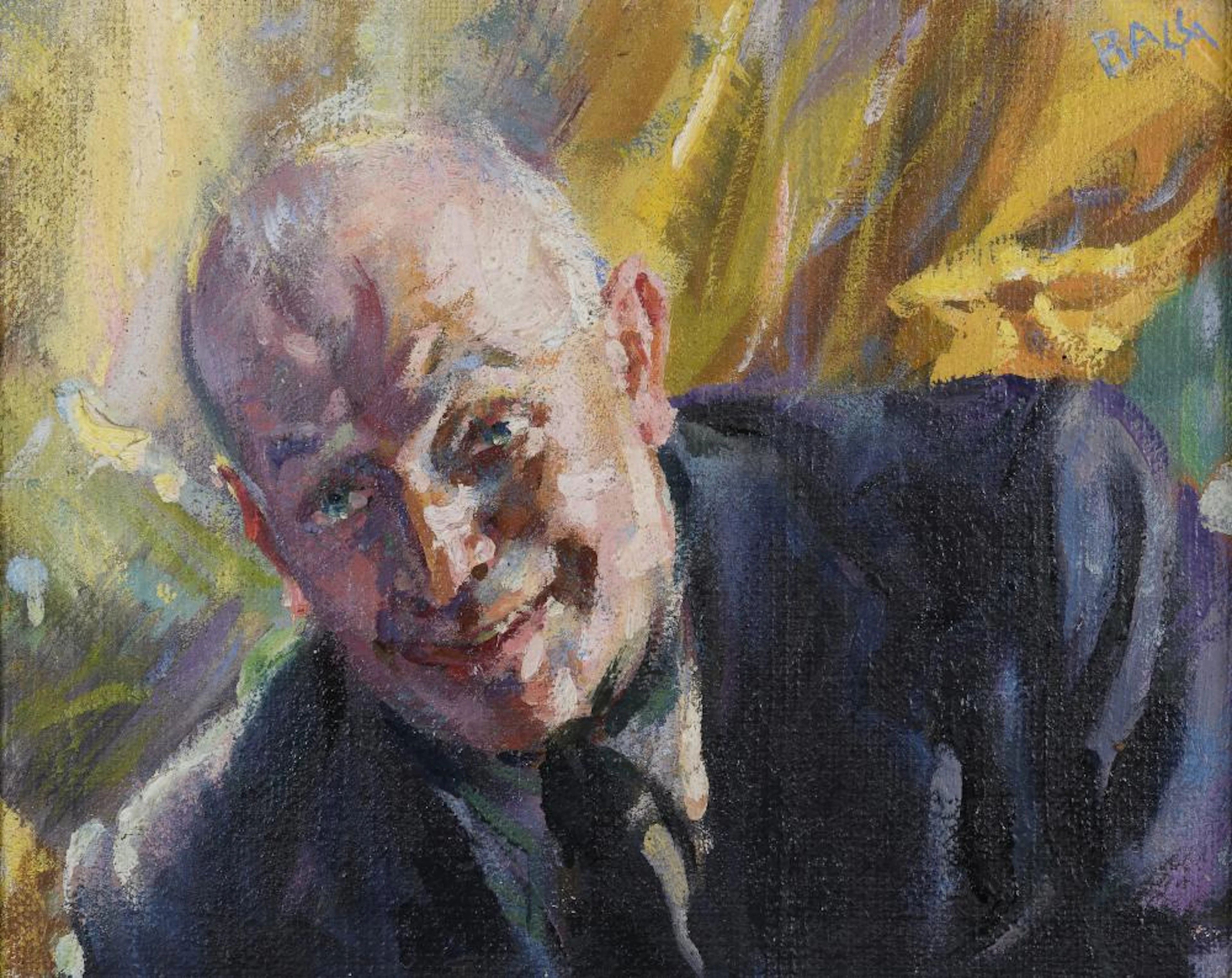 OIL PAINTING BY GIACOMO BALLA, 1936