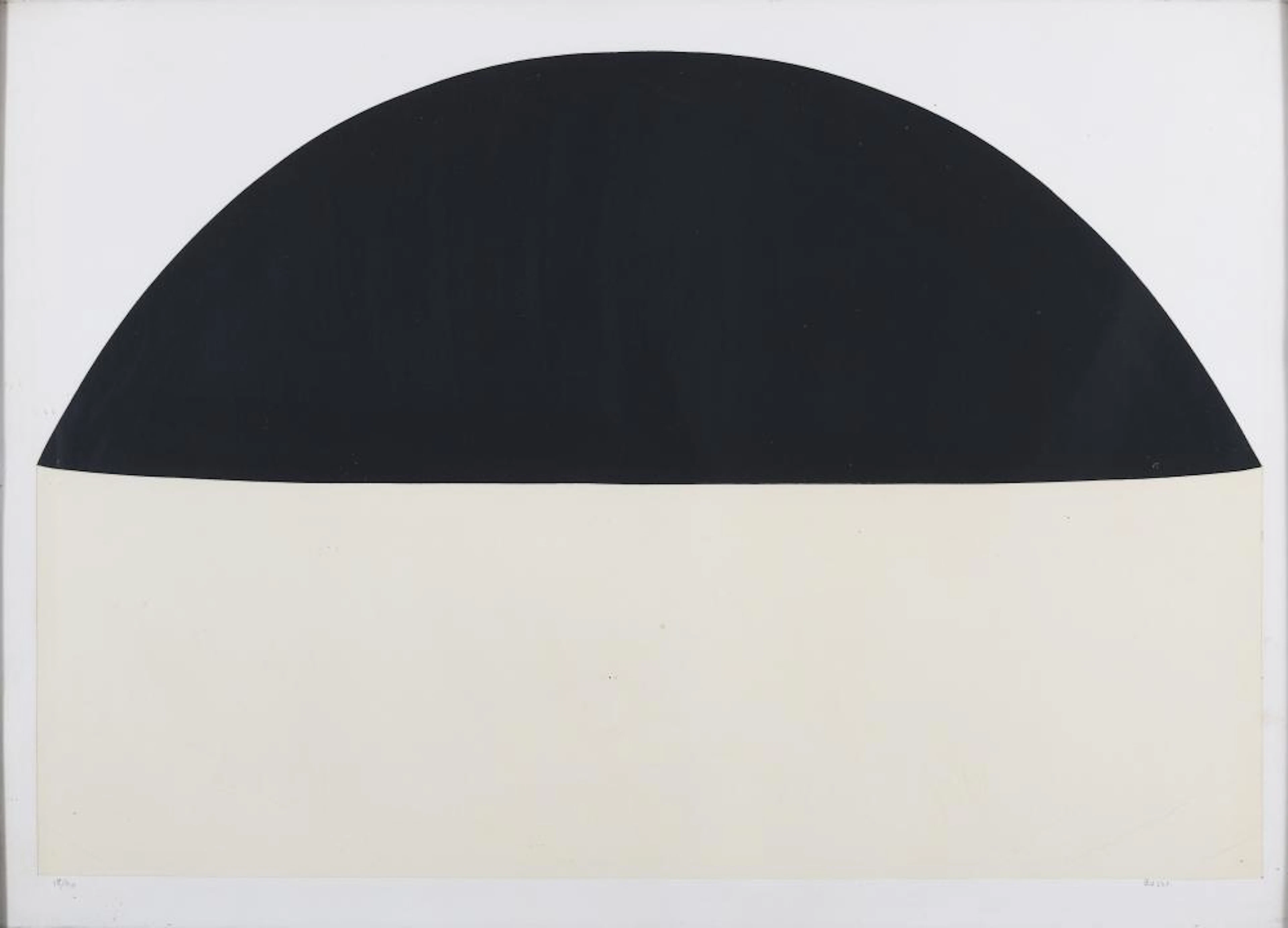MIXED MEDIA BLACK AND WHITE BY ALBERTO BURRI, 1971
