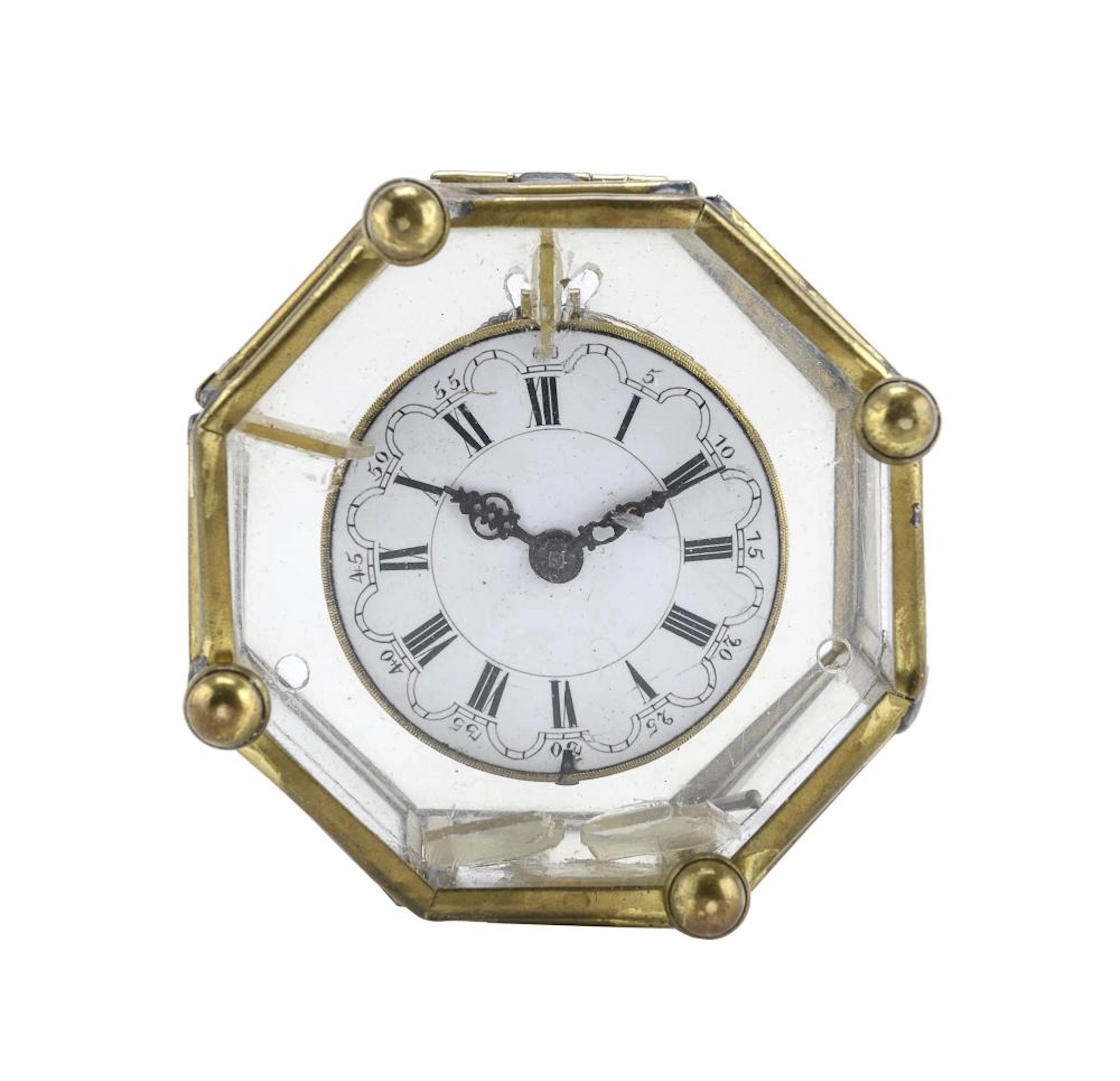 ALARM CLOCK, 19TH CENTURY